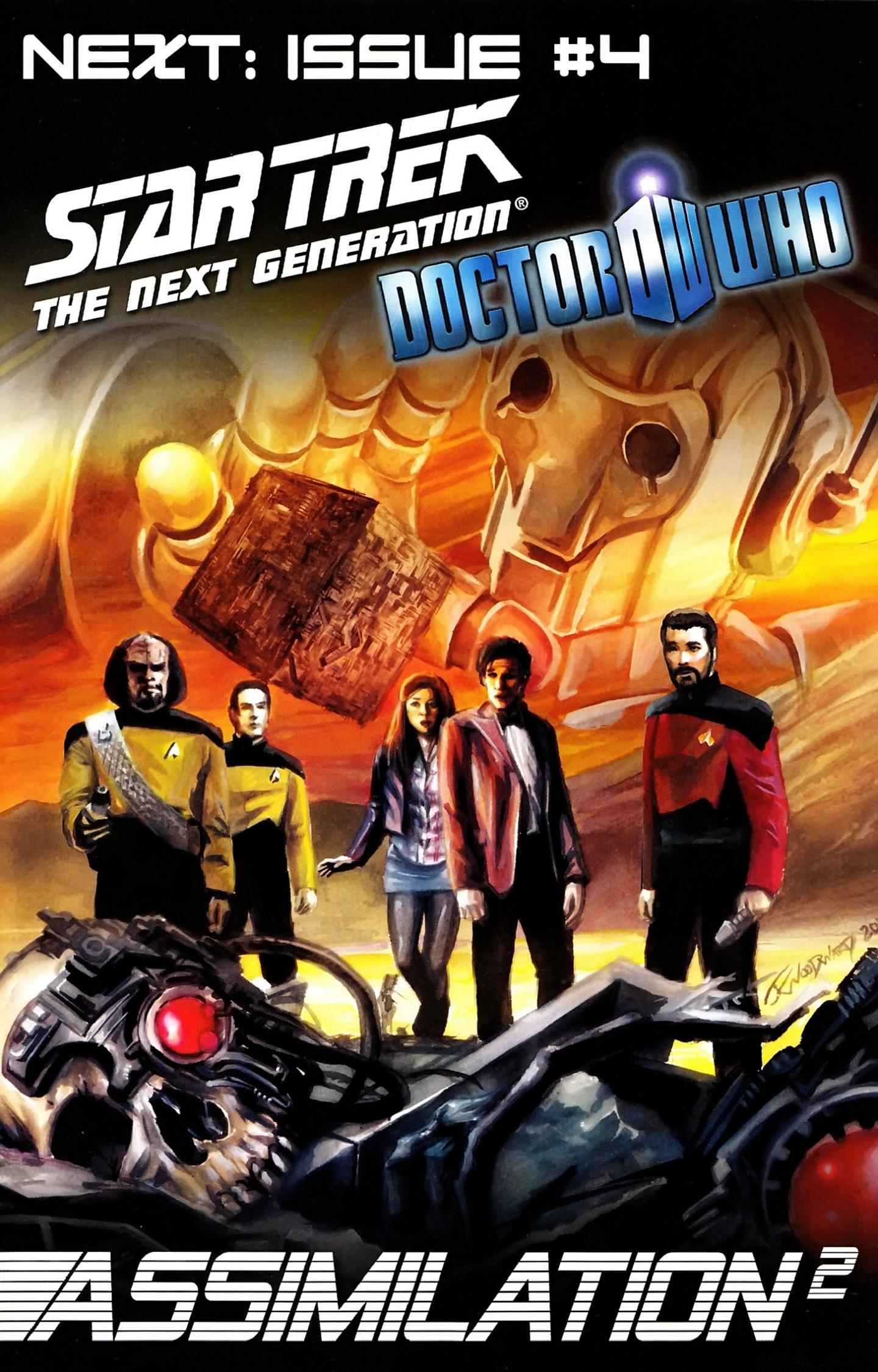 Read online Star Trek: The Next Generation/Doctor Who: Assimilation² comic -  Issue #3 - 26