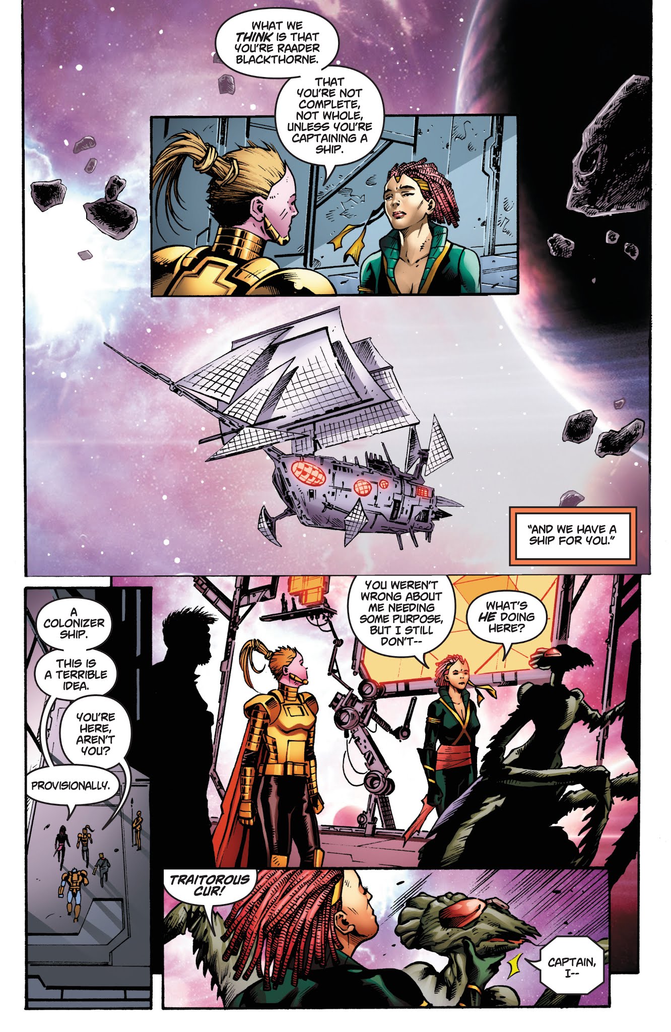 Read online Swashbucklers: The Saga Continues comic -  Issue #3 - 9