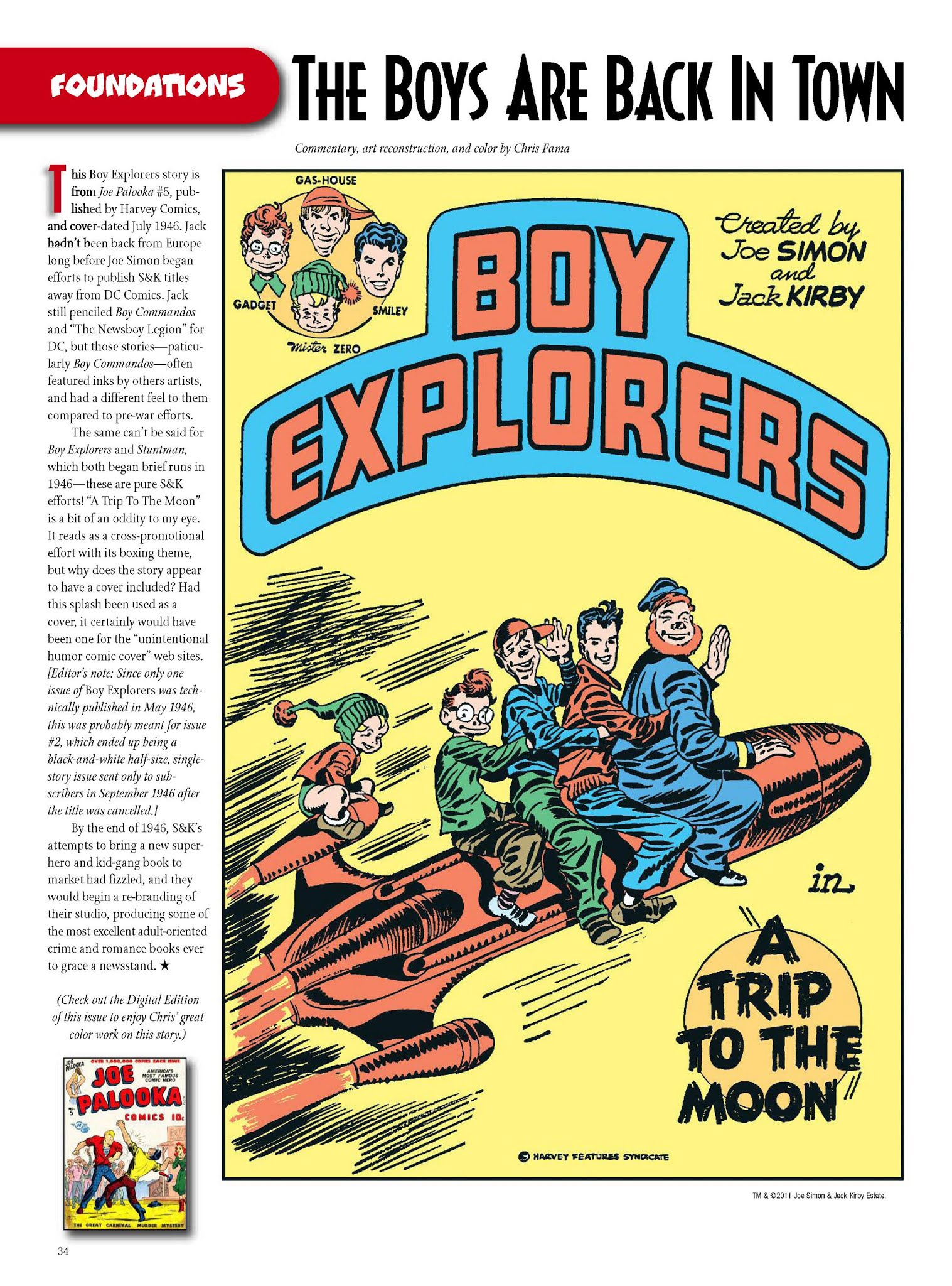 Read online The Jack Kirby Collector comic -  Issue #56 - 34