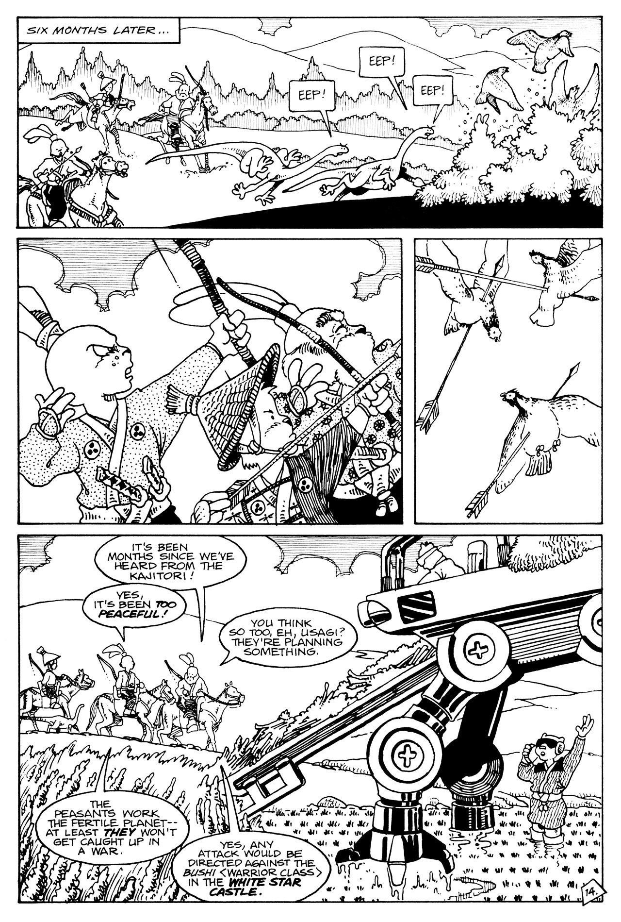 Read online Space Usagi (1992) comic -  Issue #1 - 15