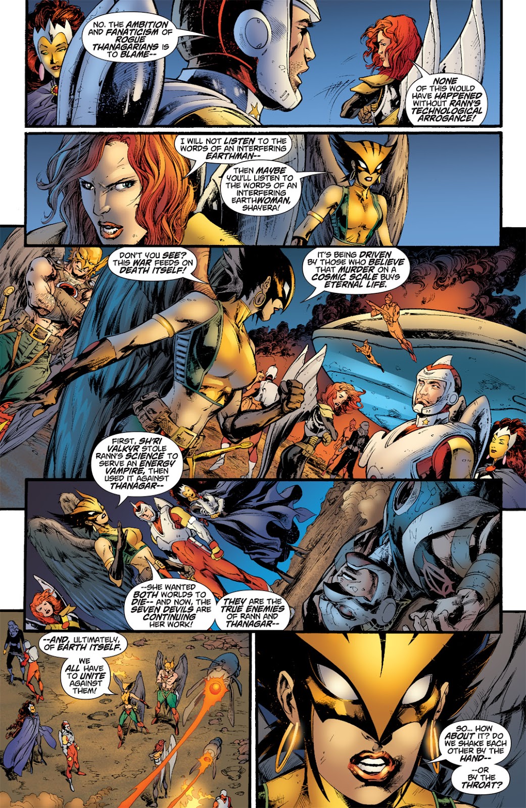 Rann/Thanagar War issue 3 - Page 12