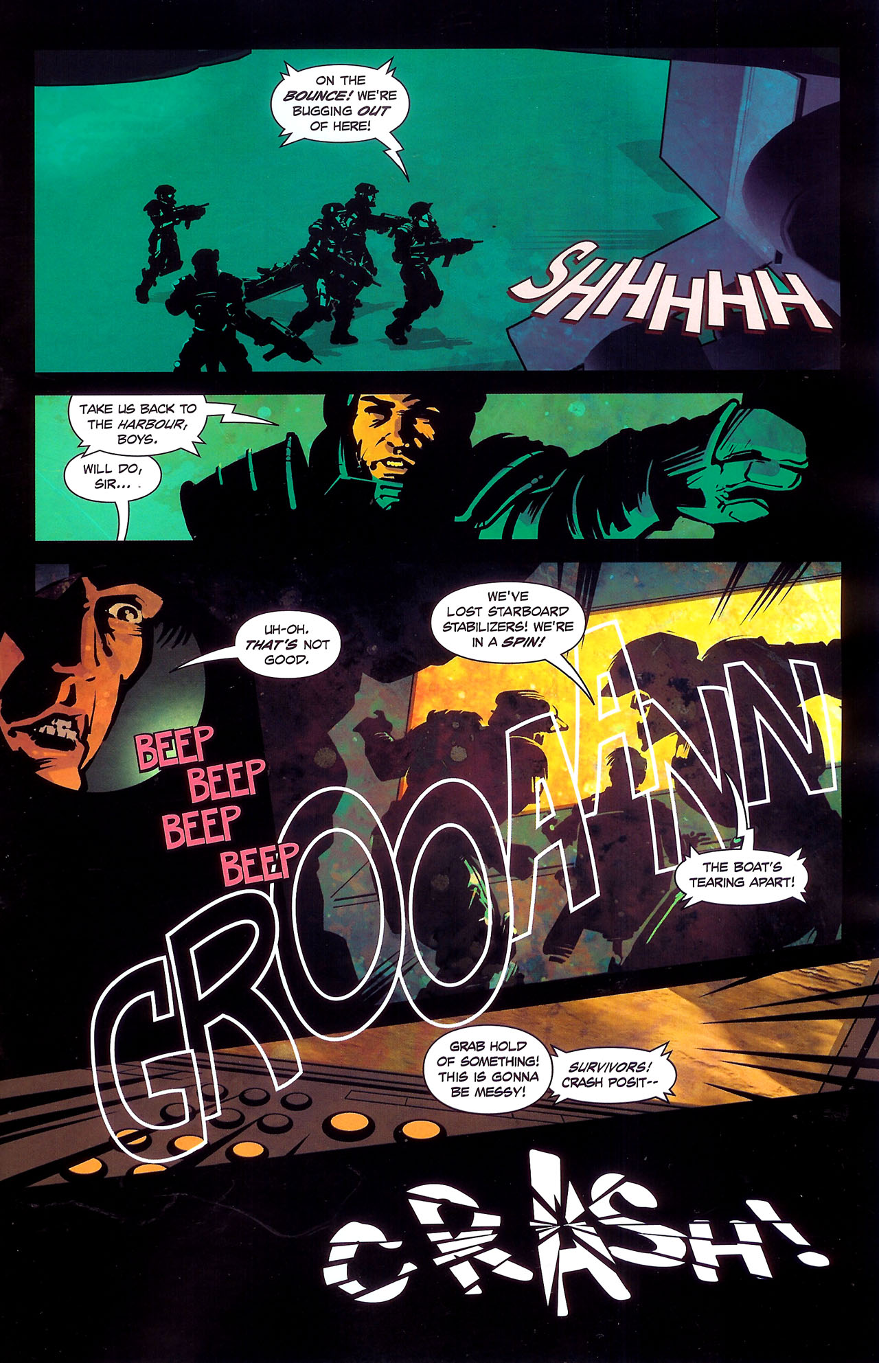 Read online Starship Troopers: Damaged Justice comic -  Issue #4 - 13