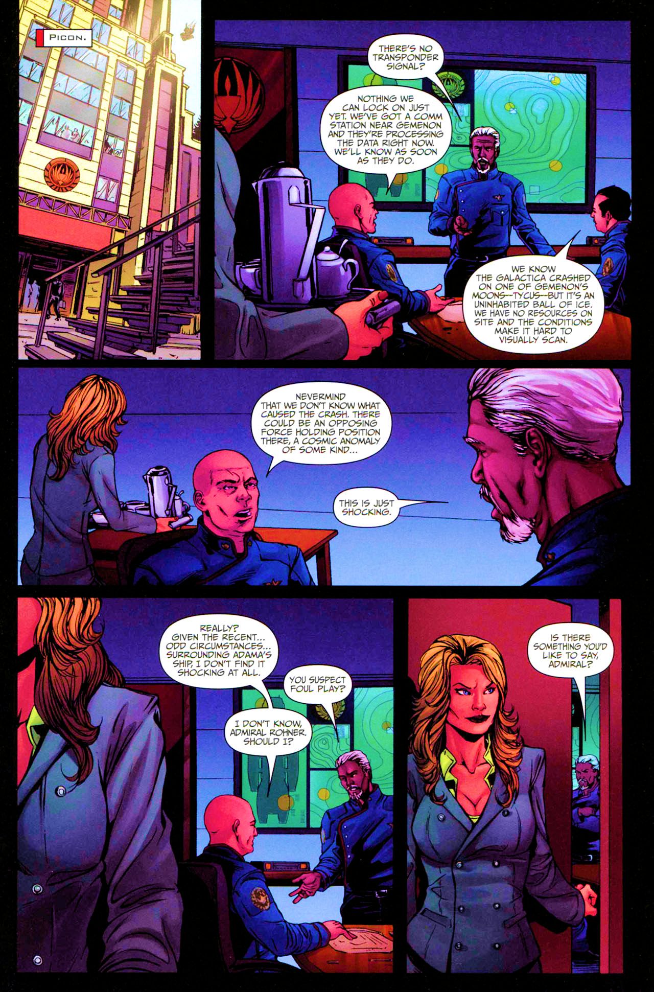 Read online Battlestar Galactica: Season Zero comic -  Issue #10 - 12