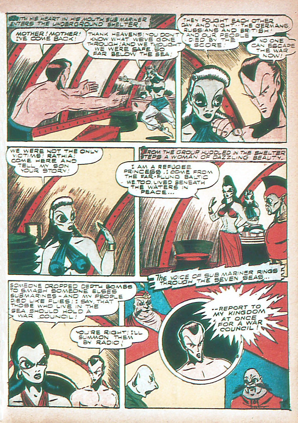 Read online The Human Torch (1940) comic -  Issue #5b - 8