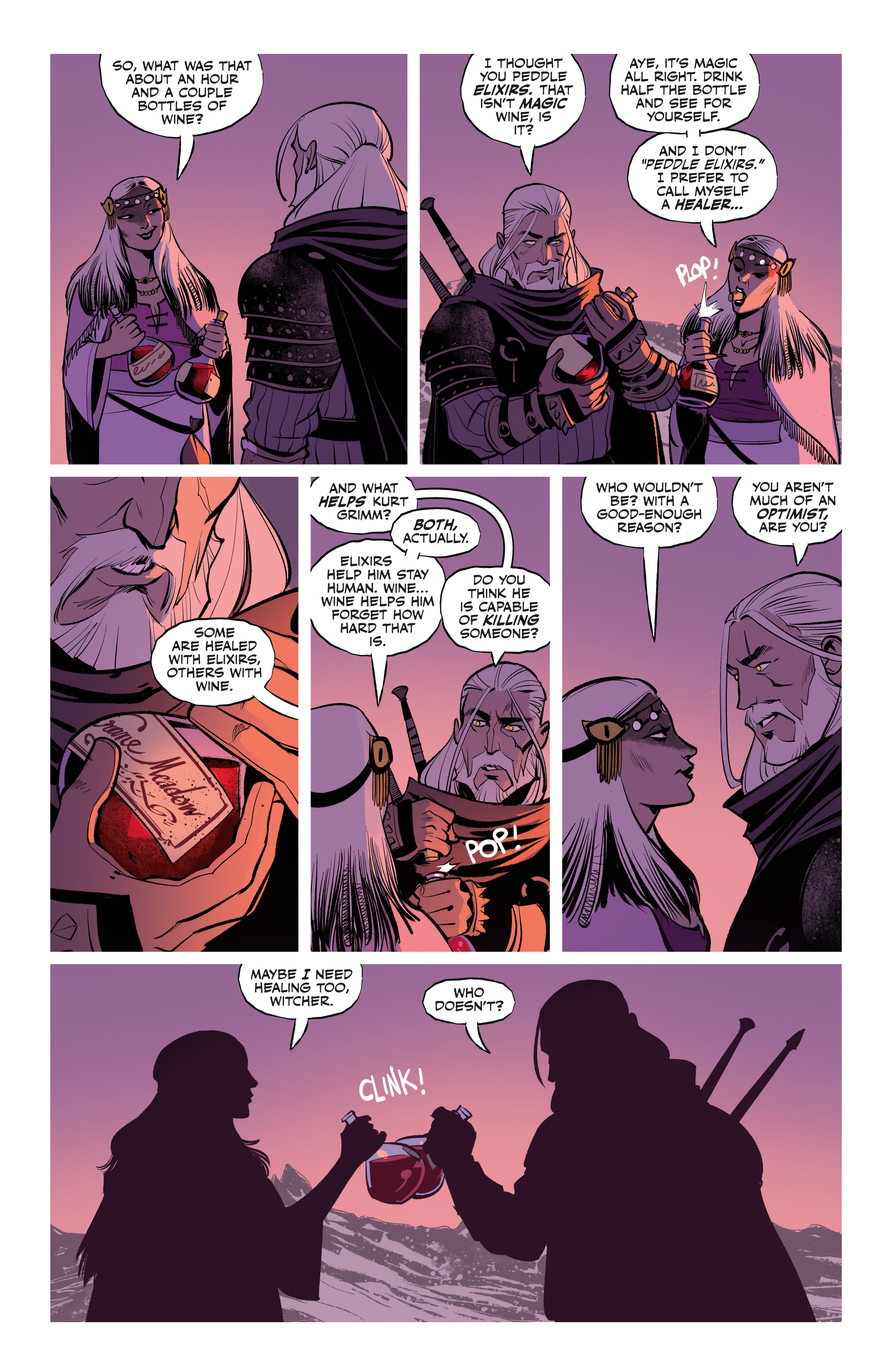 Read online The Witcher: The Ballad of Two Wolves comic -  Issue #3 - 16