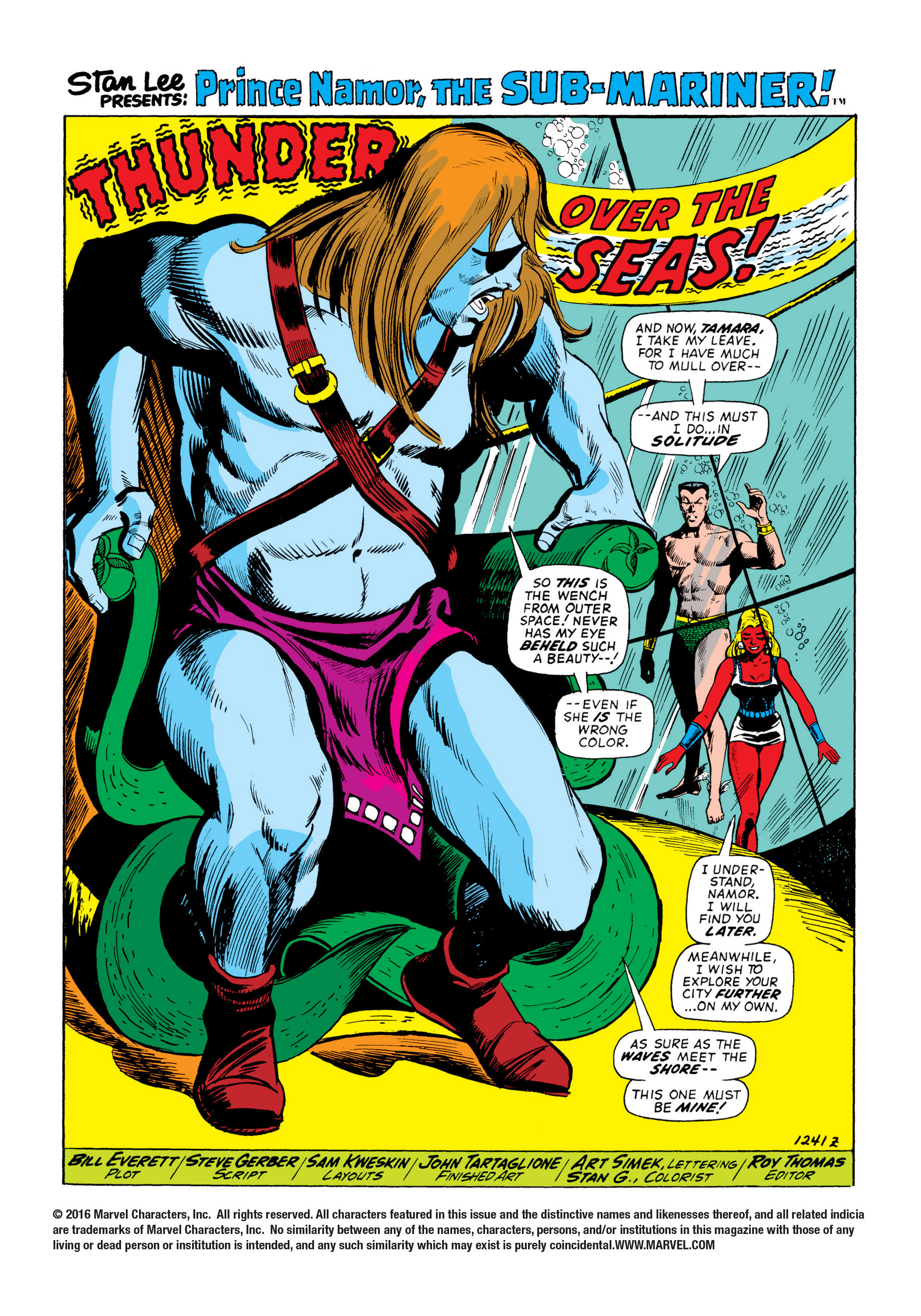 Read online Marvel Masterworks: The Sub-Mariner comic -  Issue # TPB 7 (Part 2) - 86