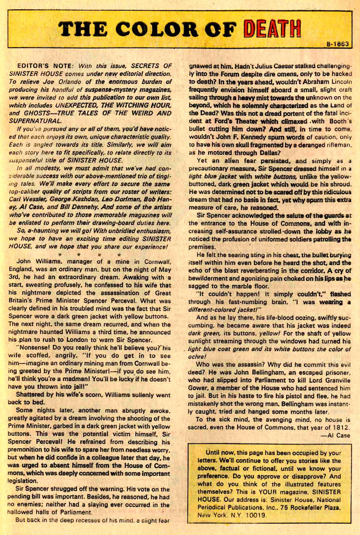 Read online Secrets of Sinister House comic -  Issue #16 - 33