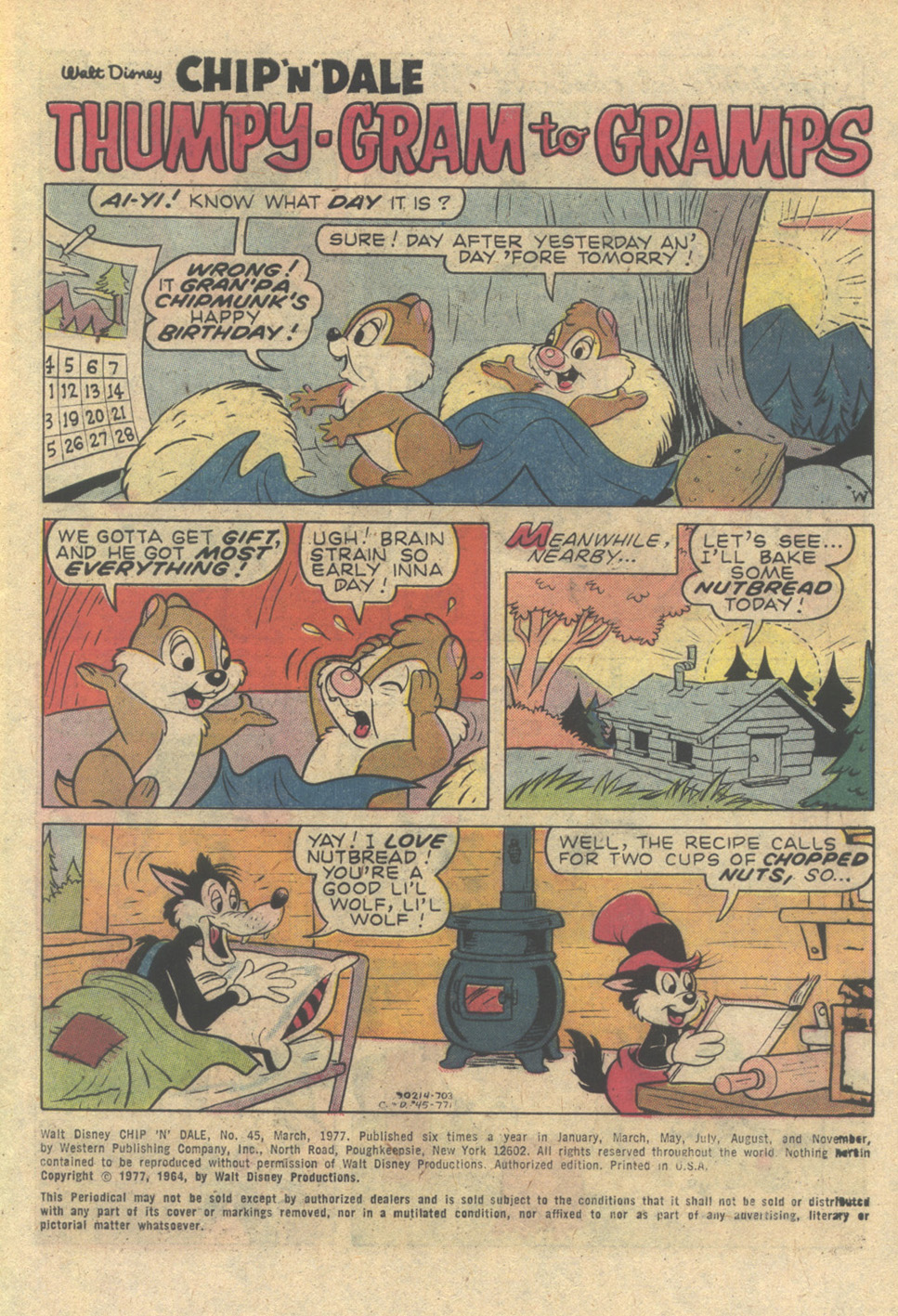 Read online Walt Disney Chip 'n' Dale comic -  Issue #45 - 3