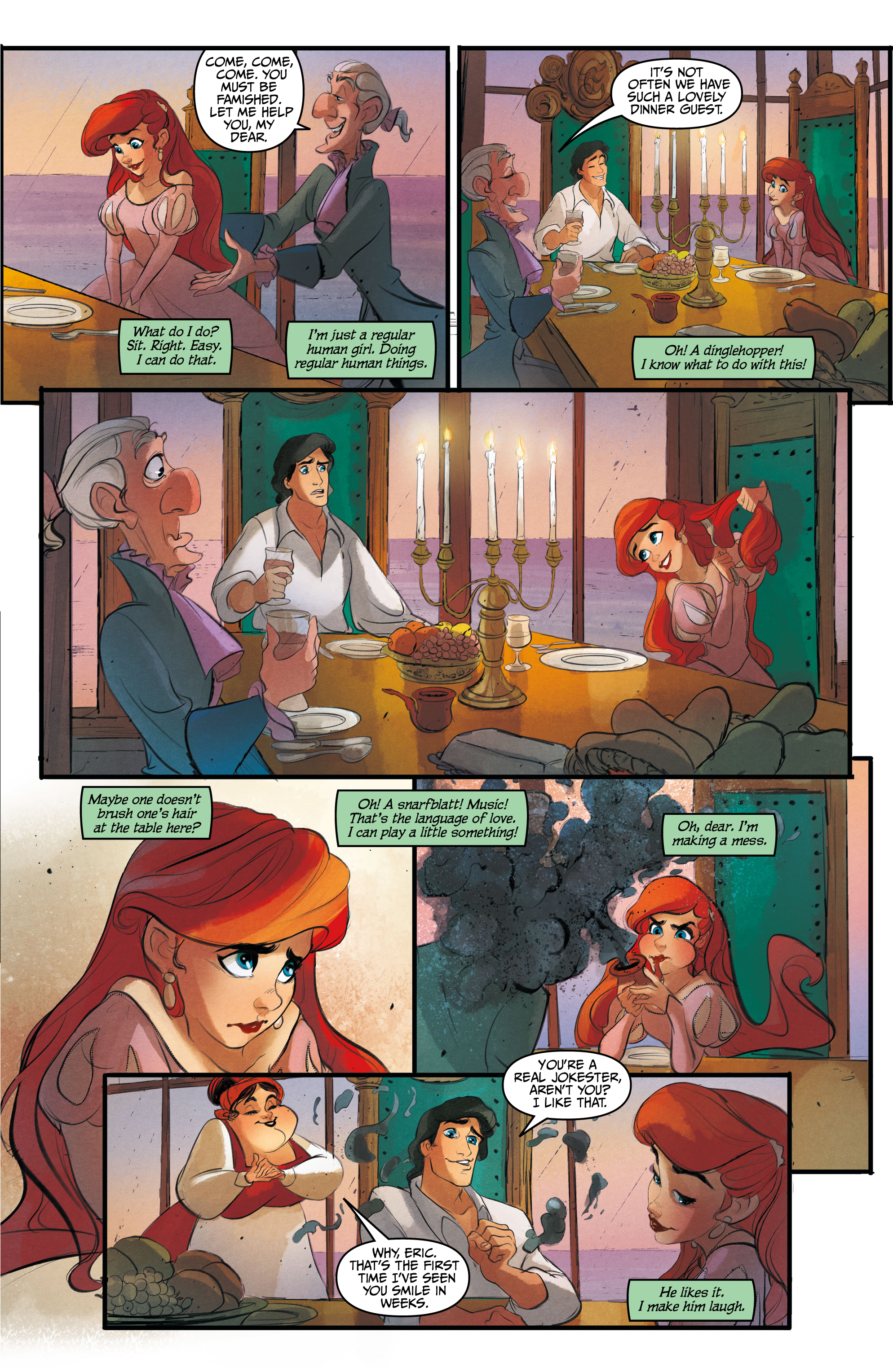 Read online Disney The Little Mermaid comic -  Issue #3 - 5