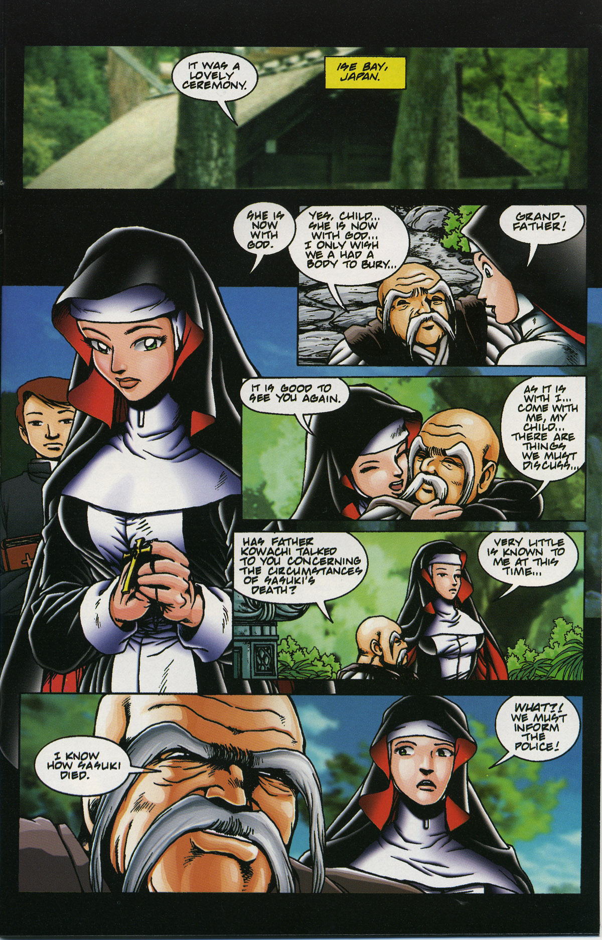 Read online Warrior Nun Areala: Rituals comic -  Issue #2 - 8