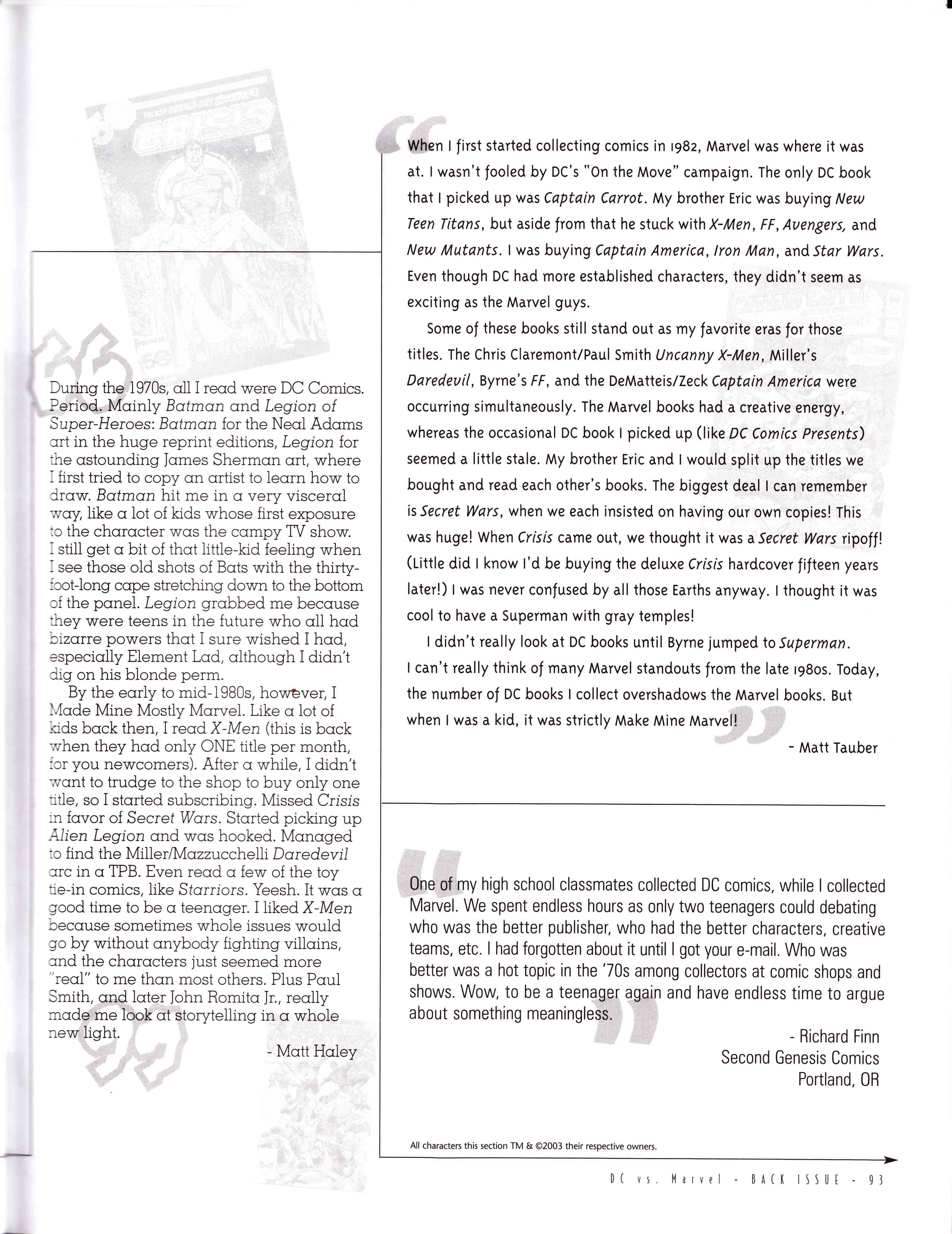 Read online Back Issue comic -  Issue #1 - 95