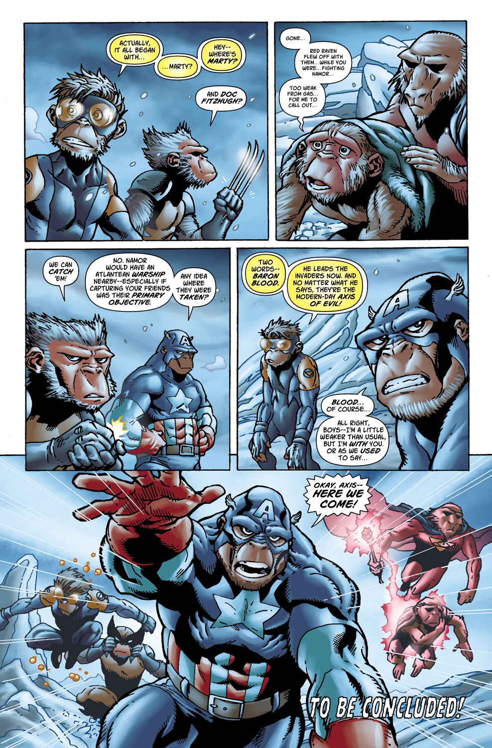 Read online Marvel Apes comic -  Issue #3 - 27