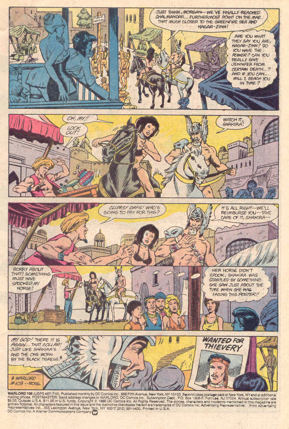 Read online Warlord (1976) comic -  Issue #106 - 2