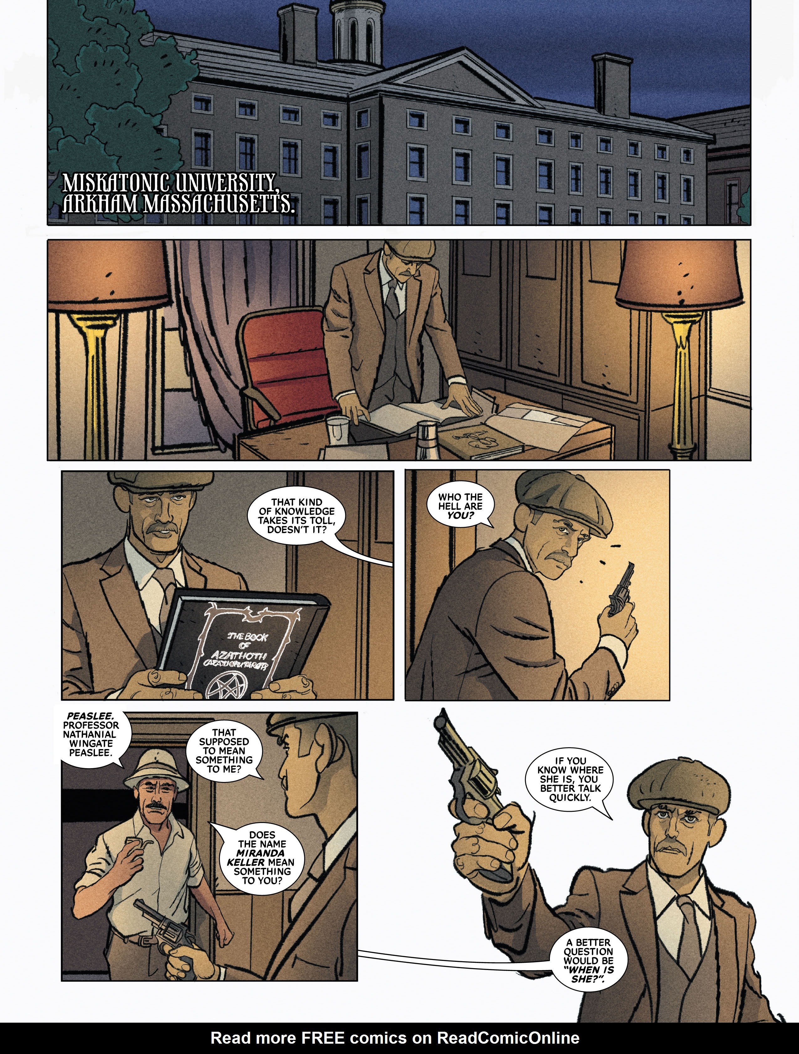 Read online Miskatonic: Even Death May Die comic -  Issue # Full - 29
