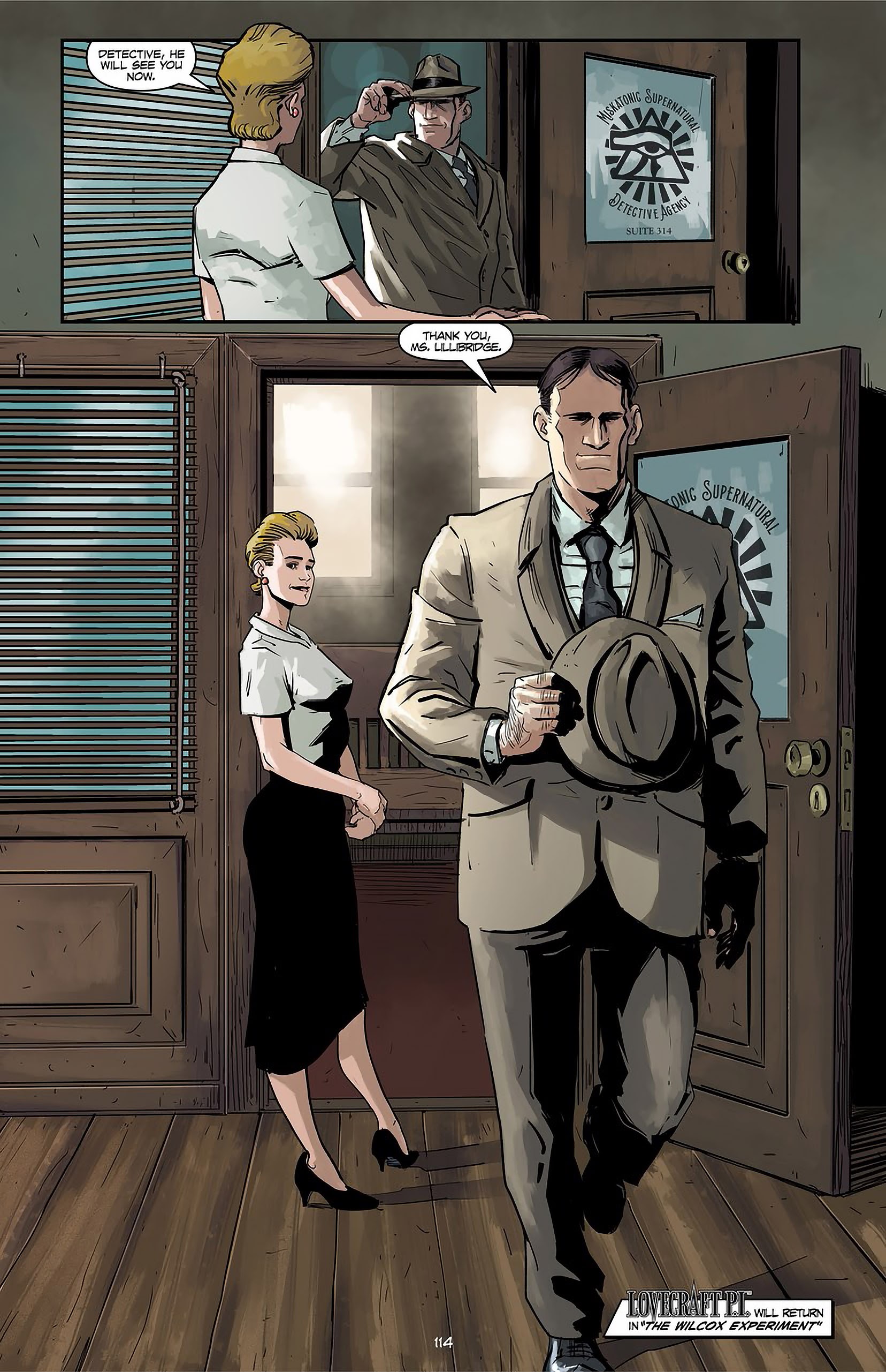 Read online Lovecraft P.I. - The Curious Case of ReAnimator comic -  Issue # TPB - 114