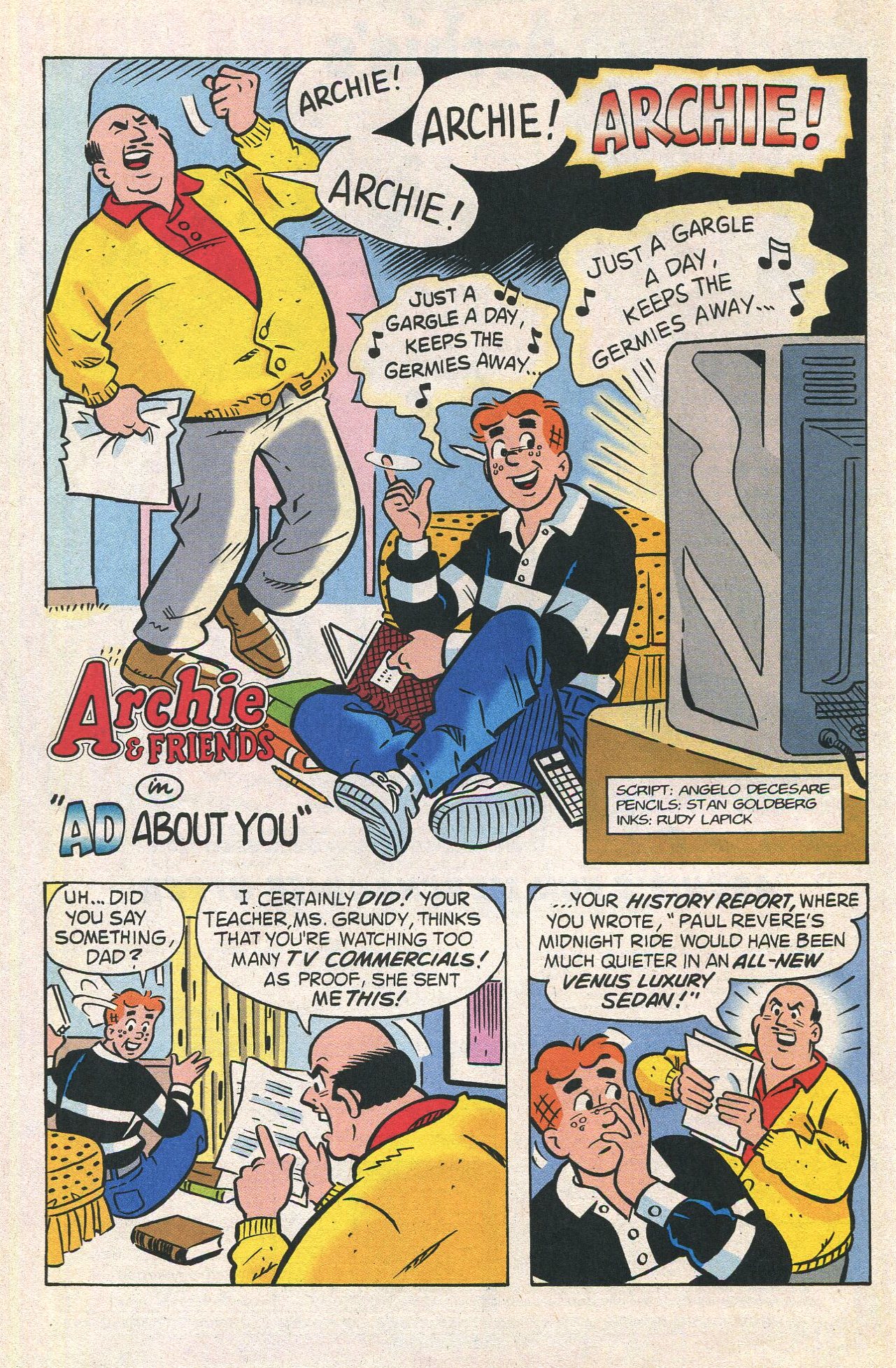 Read online Archie & Friends (1992) comic -  Issue #25 - 28