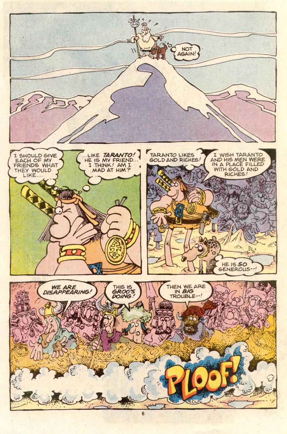 Read online Sergio Aragonés Groo the Wanderer comic -  Issue #36 - 6