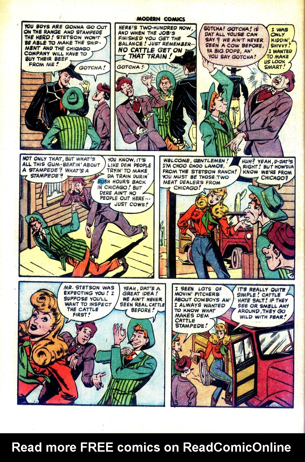 Read online Modern Comics comic -  Issue #78 - 46