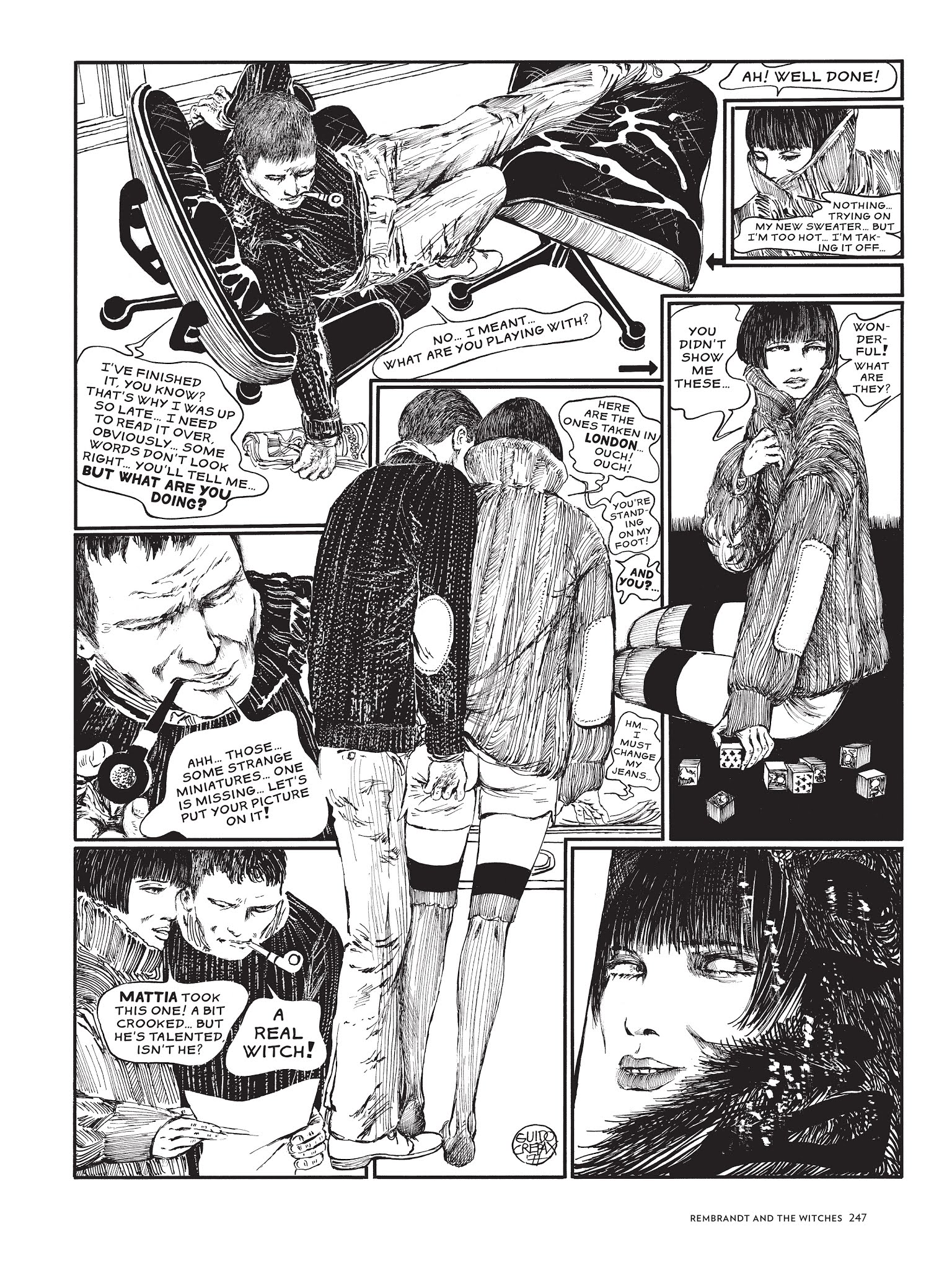 Read online The Complete Crepax comic -  Issue # TPB 3 - 236