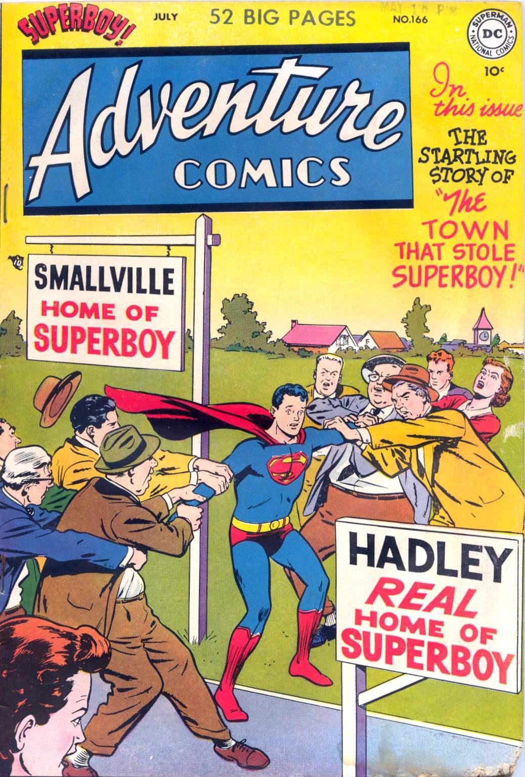 Adventure Comics (1938) issue 166 - Page 1