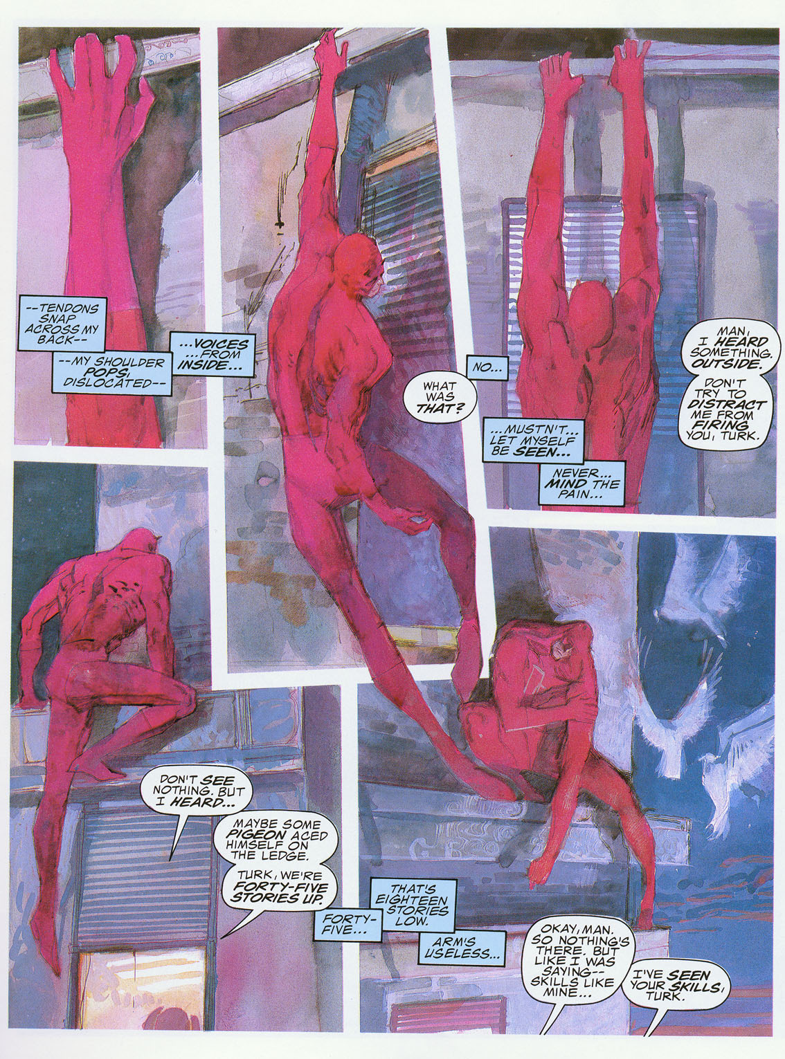 Read online Marvel Graphic Novel comic -  Issue #24 - Daredevil - Love & War - 52