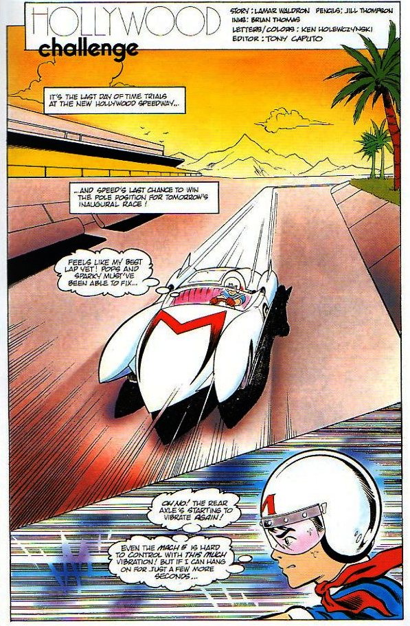 Read online Speed Racer (1987) comic -  Issue #6 - 2