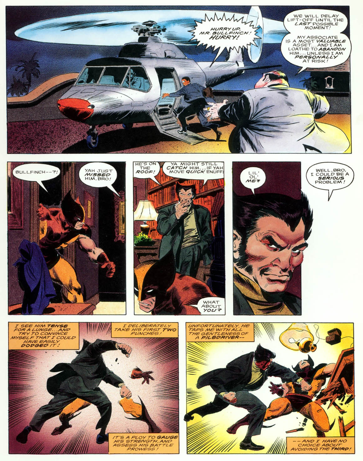 Read online Marvel Graphic Novel comic - Issue #67 - Wolverine - Bloody ...