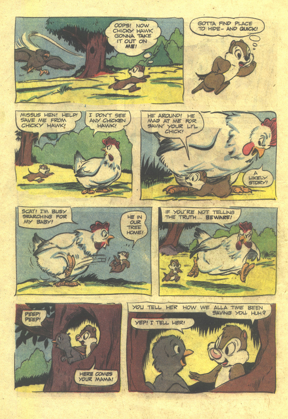 Read online Walt Disney's Chip 'N' Dale comic -  Issue #5 - 8