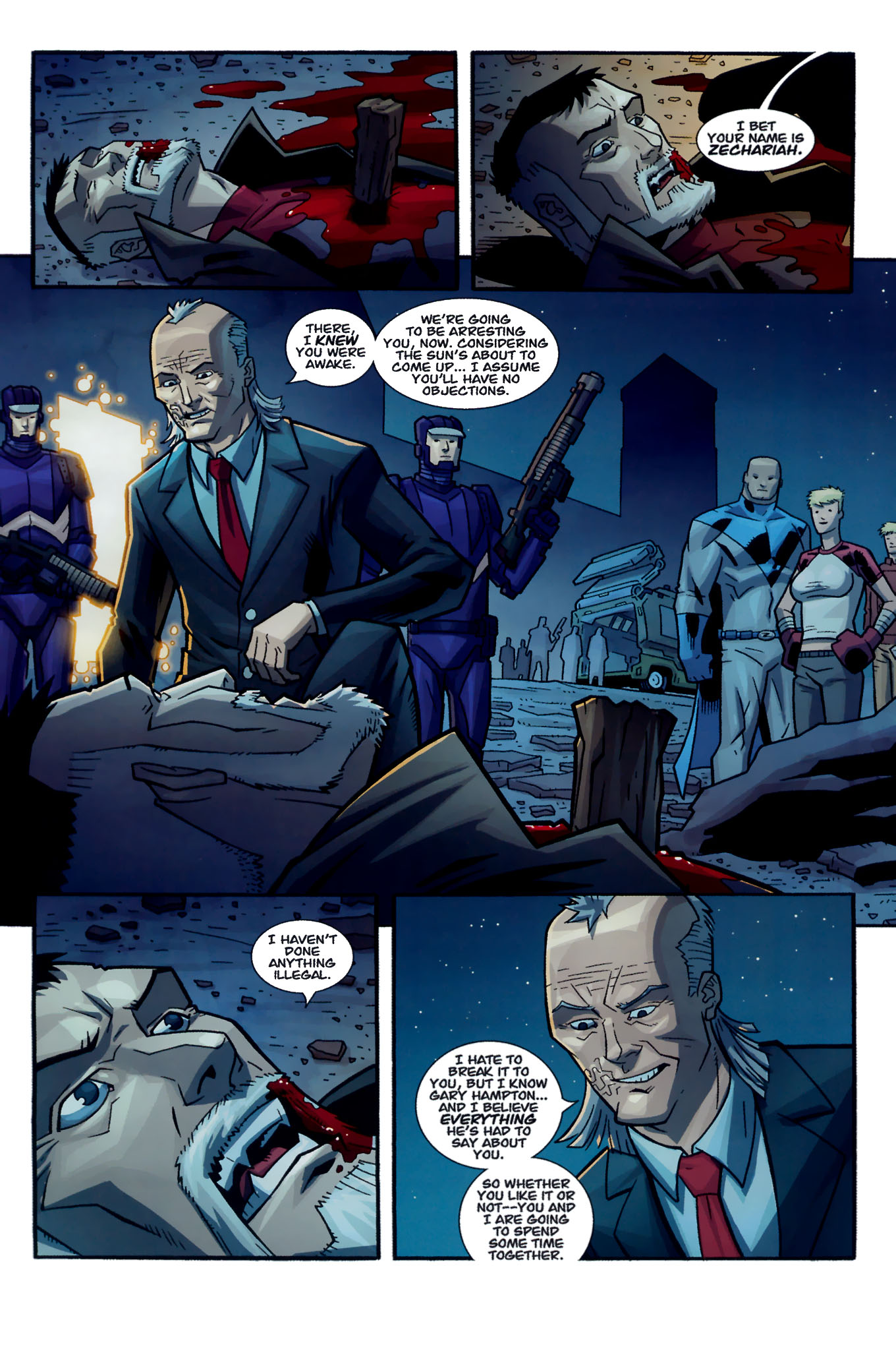 Read online The Astounding Wolf-Man comic -  Issue #17 - 18