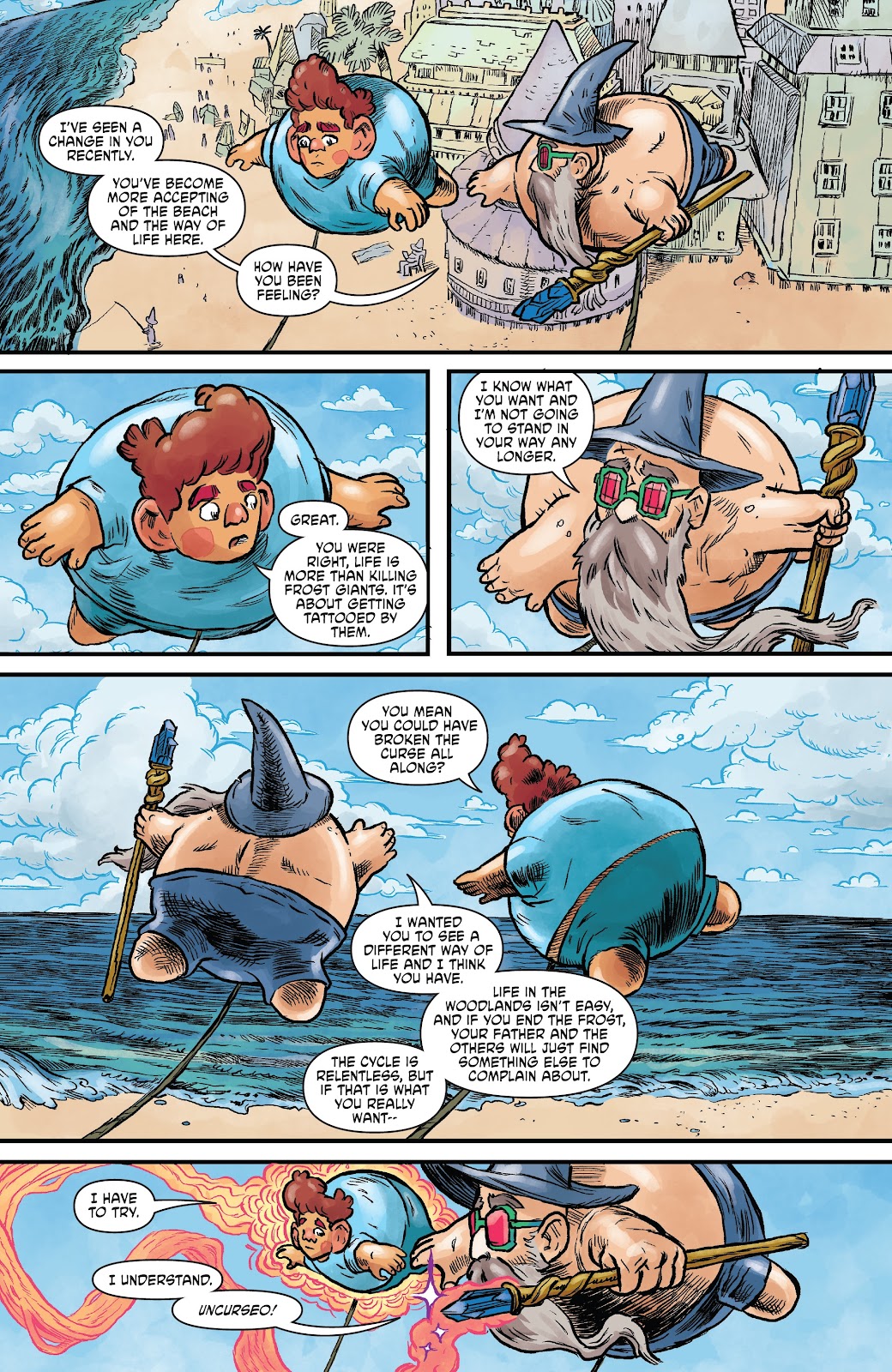 Read online Wizard Beach comic -  Issue #4 - 13