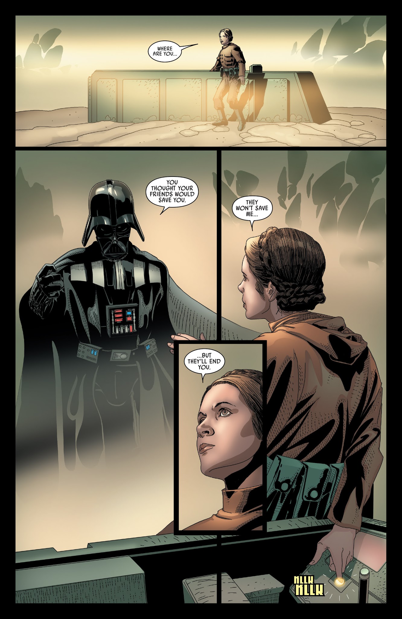 Read online Star Wars: Vader Down comic -  Issue # TPB - 97