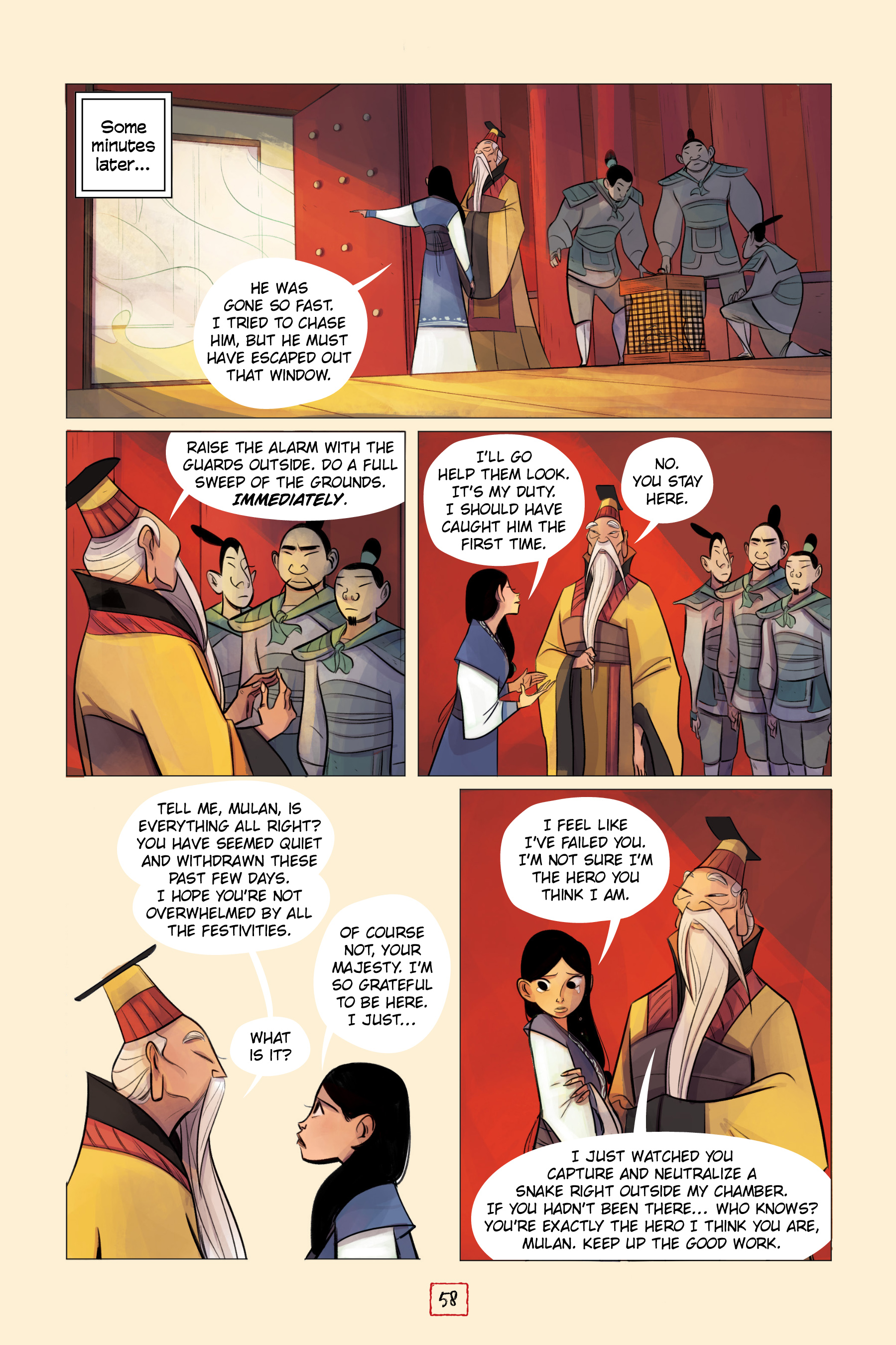 Read online Disney Mulan's Adventure Journal: The Palace of Secrets comic -  Issue # TPB - 58