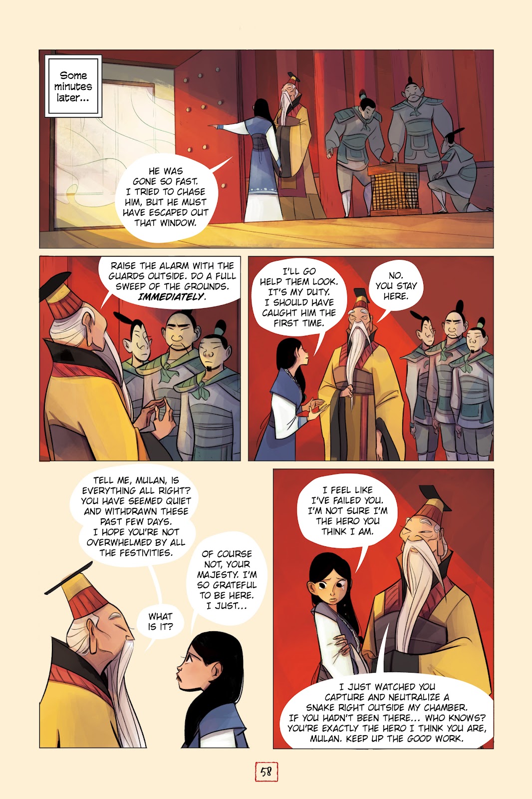 Disney Mulan's Adventure Journal: The Palace of Secrets issue TPB - Page 58
