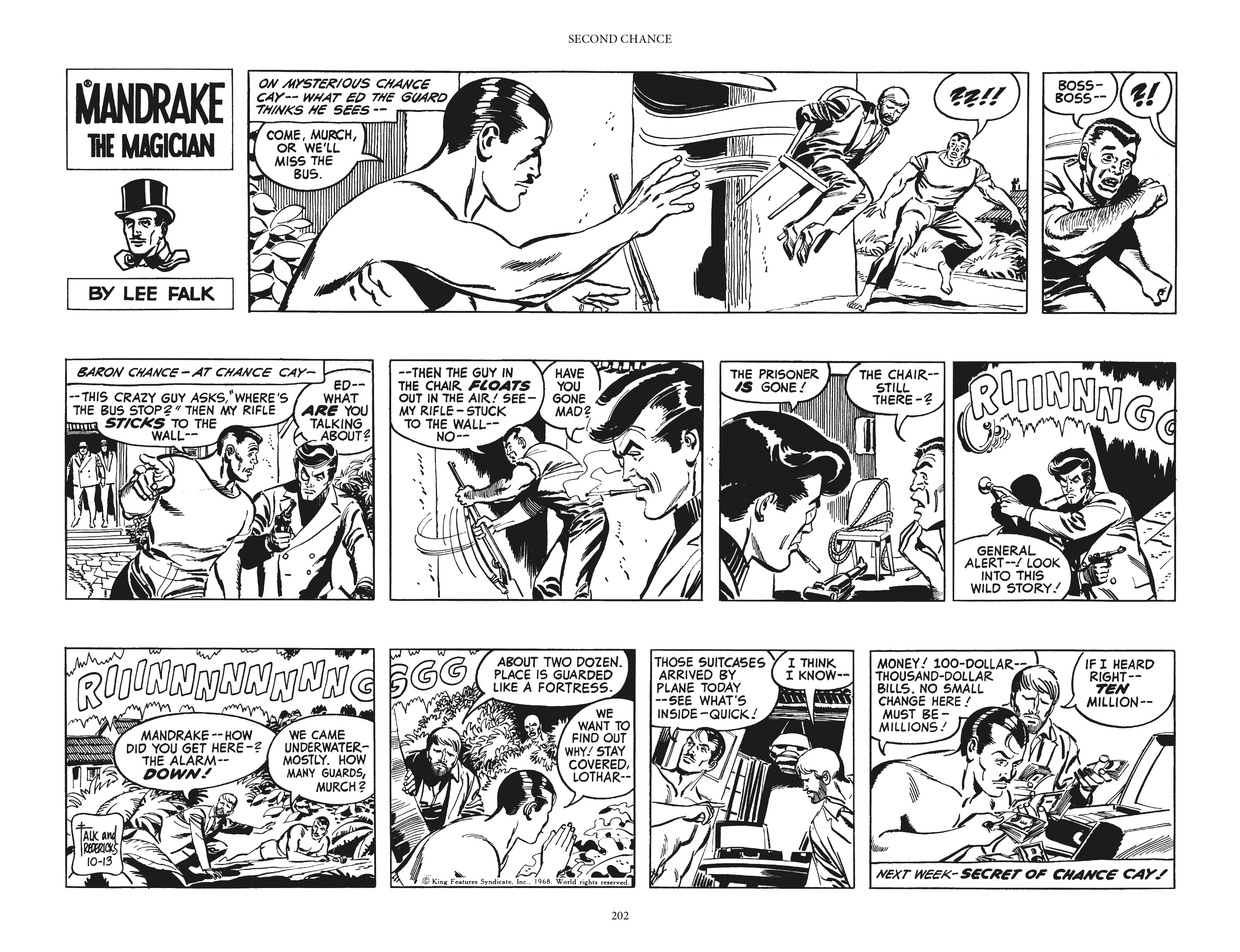 Read online Mandrake the Magician: The Fred Fredricks Sundays comic -  Issue # TPB (Part 3) - 3