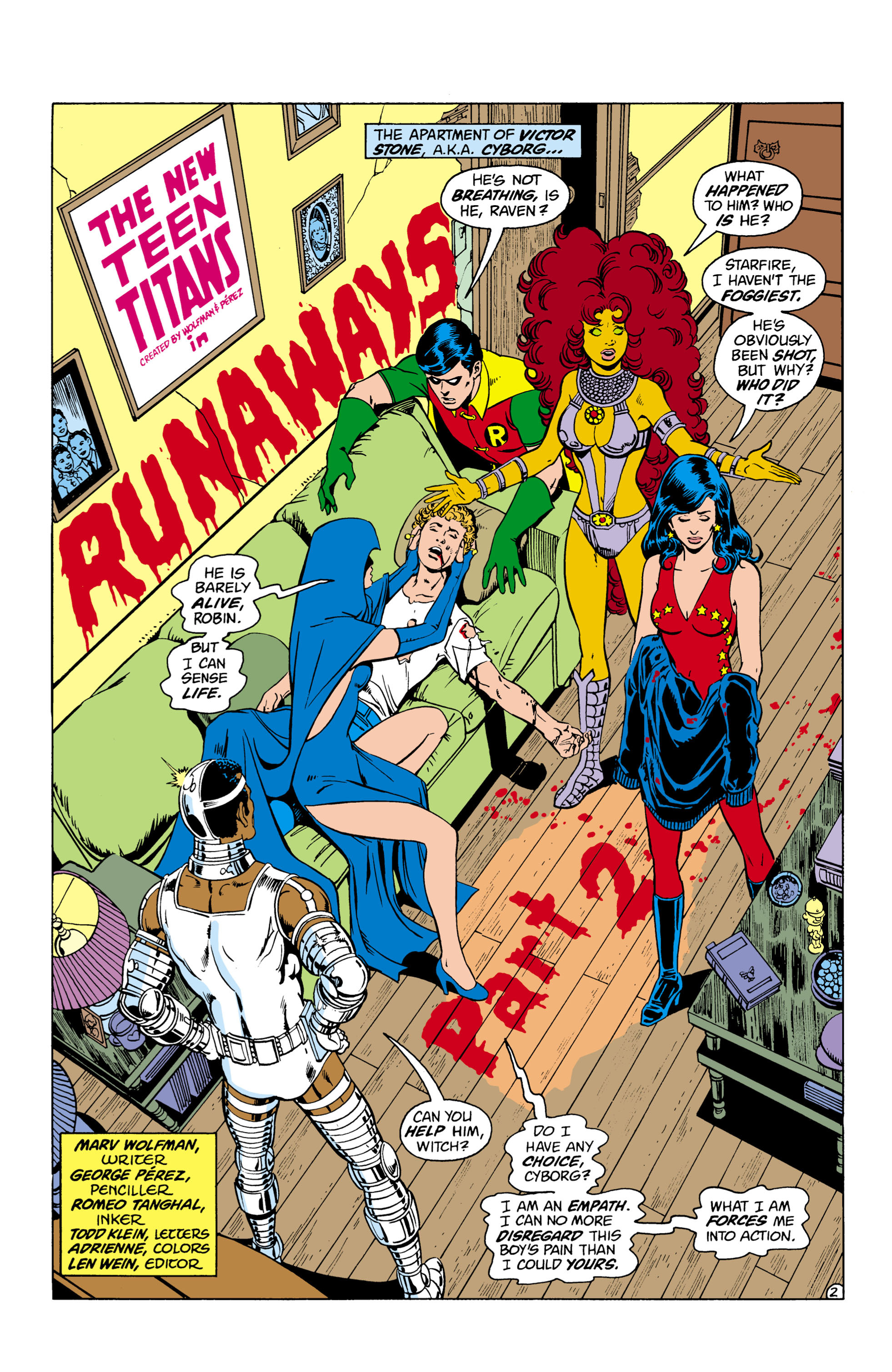 Read online The New Teen Titans (1980) comic -  Issue #27 - 3