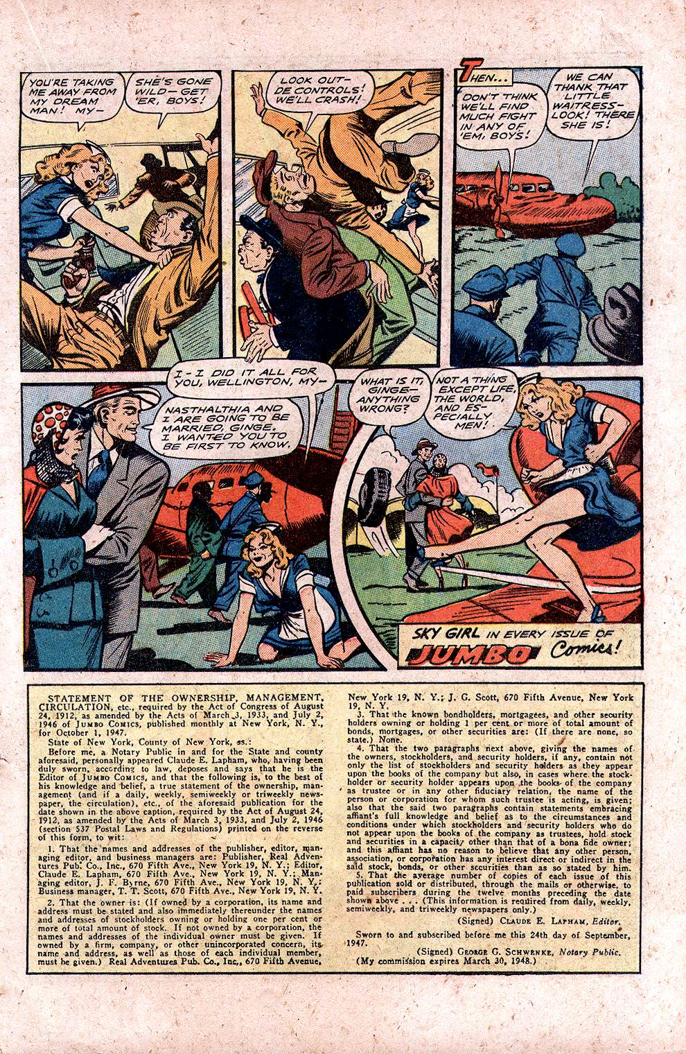 Read online Jumbo Comics comic -  Issue #108 - 25