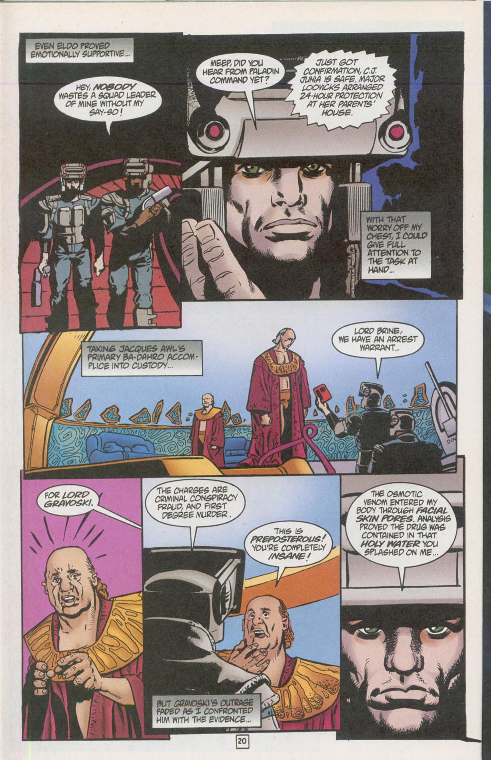 Read online Dead Corps(e) comic -  Issue #3 - 21