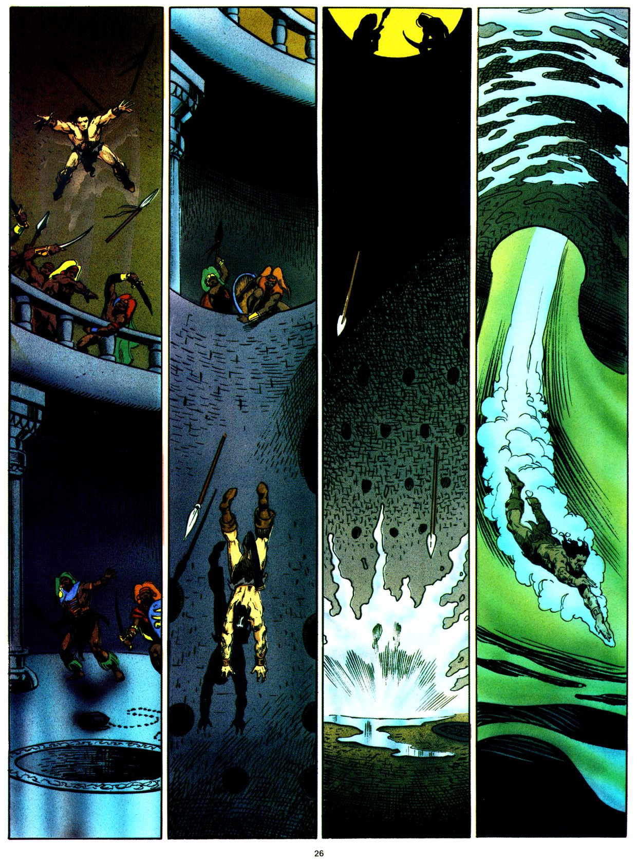 Read online Marvel Graphic Novel comic -  Issue #59 - Conan - The Horn of Azoth - 26