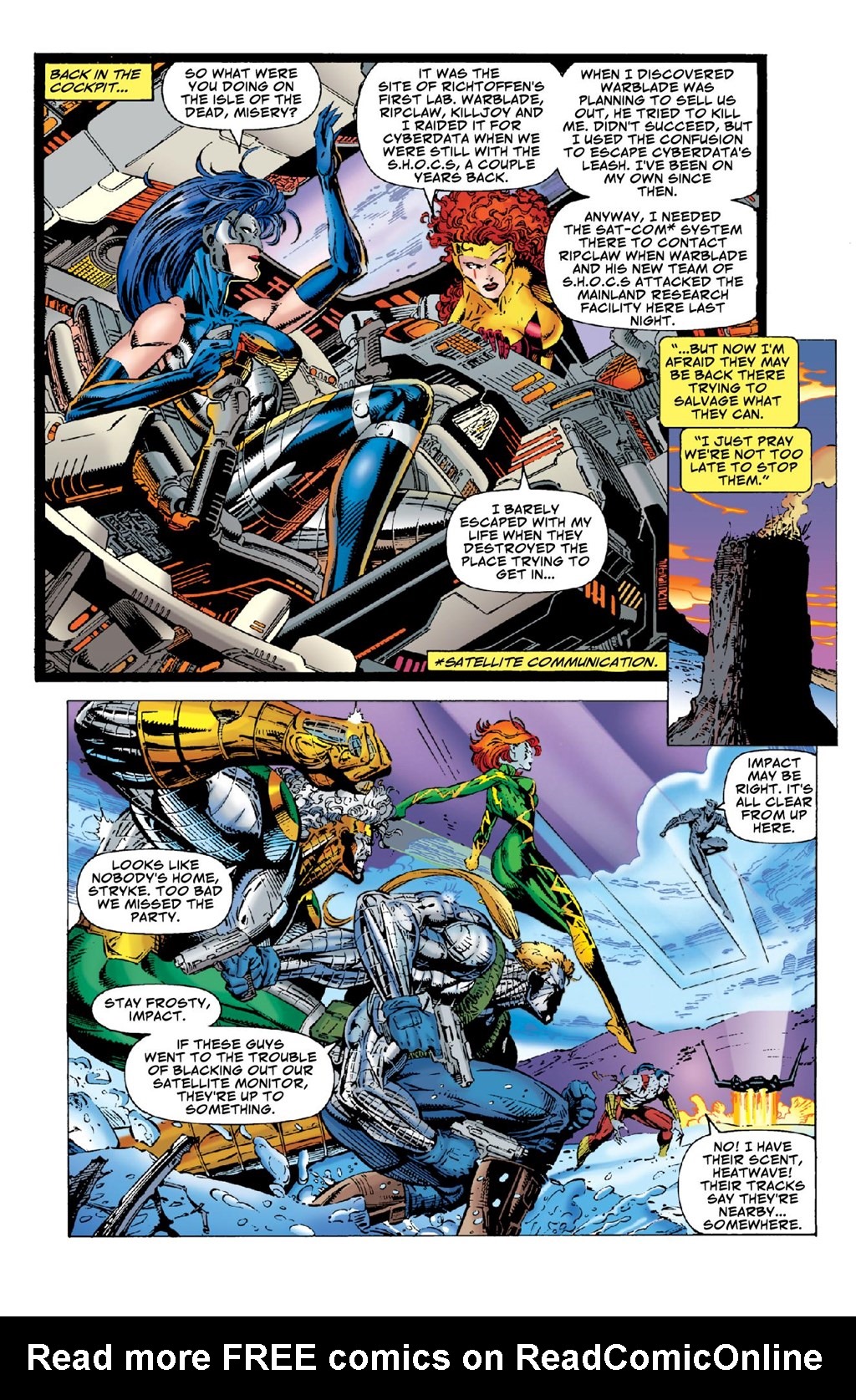 Read online Cyberforce (1992) comic -  Issue # _The Complete Cyberforce (Part 3) - 53