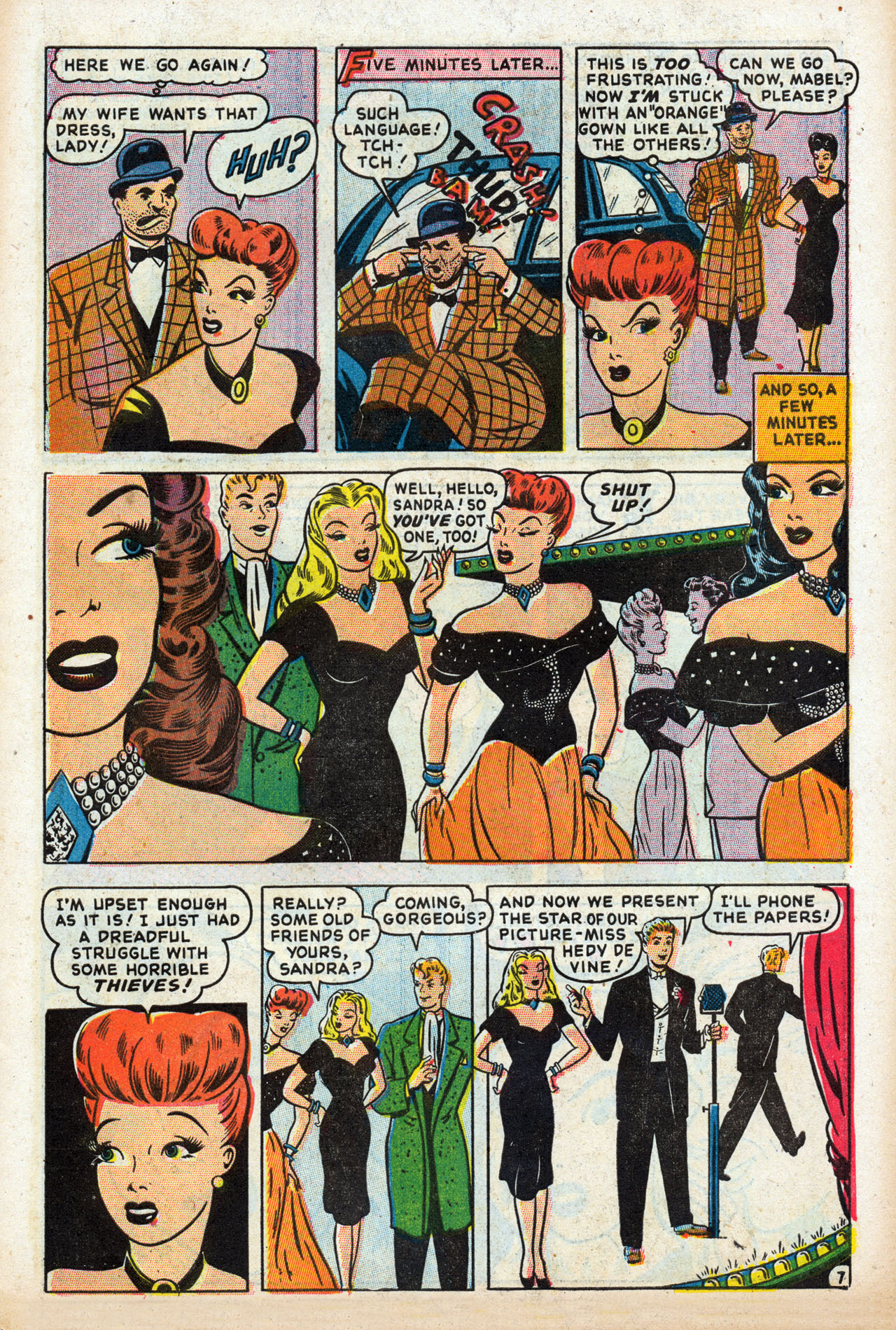 Read online Comedy Comics (1948) comic -  Issue #3 - 10