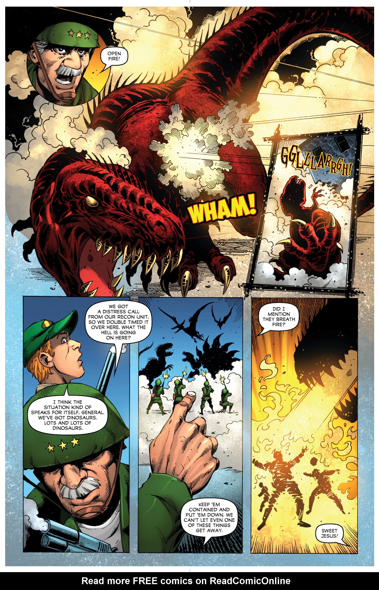 Read online Volcanosaurus comic -  Issue #2 - 17