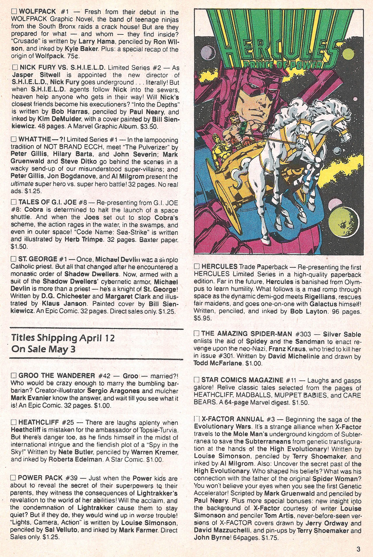 Read online Marvel Age comic -  Issue #64 - 5