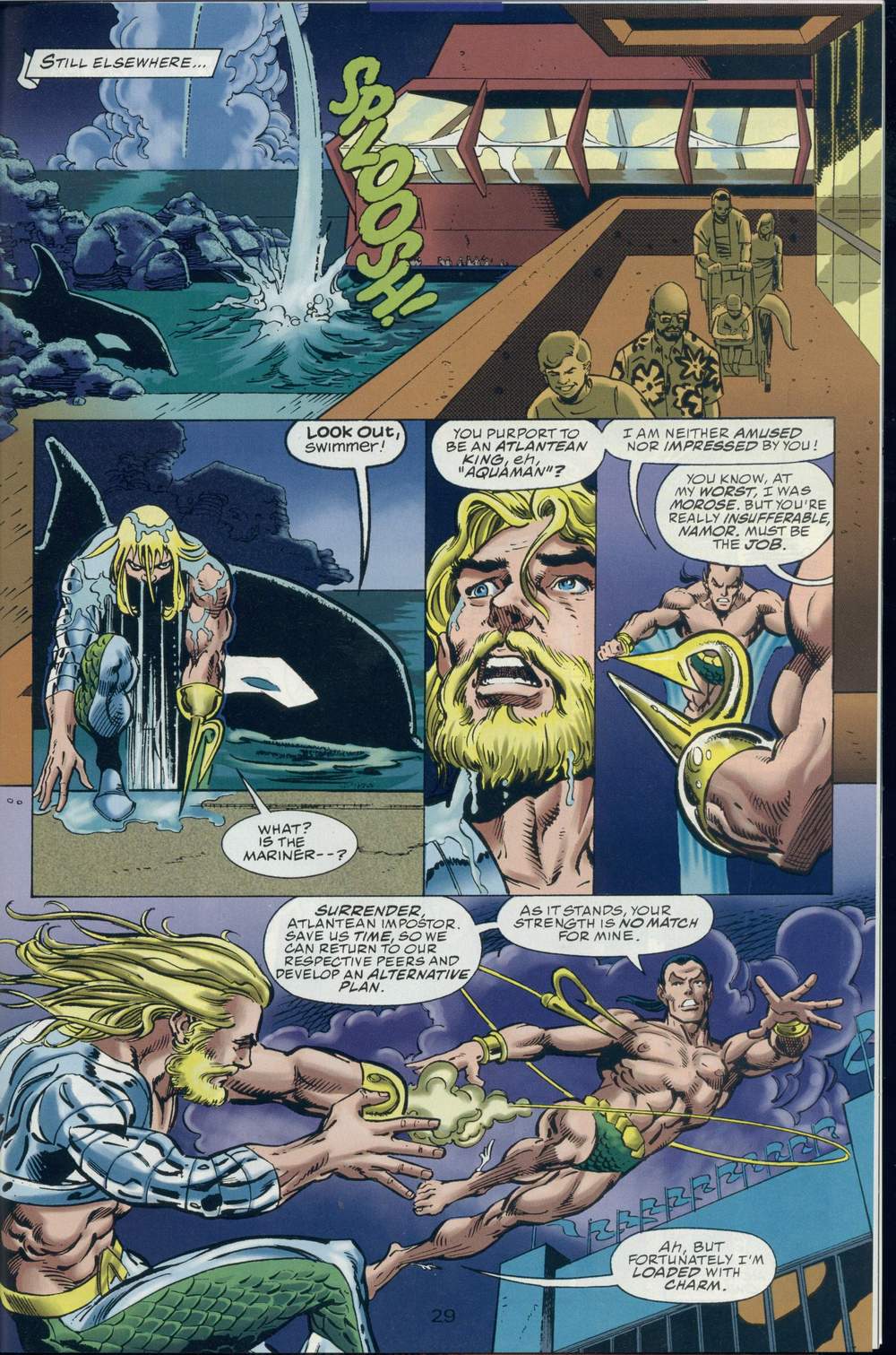 Read online DC vs. Marvel comic -  Issue #2 - 30