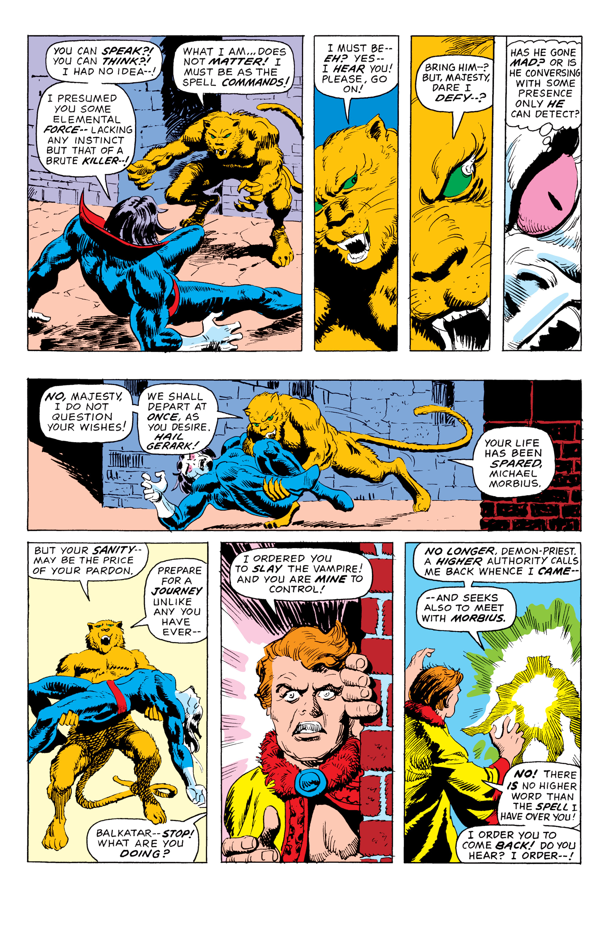 Read online Morbius Epic Collection comic -  Issue # The Living Vampire (Part 2) - 83