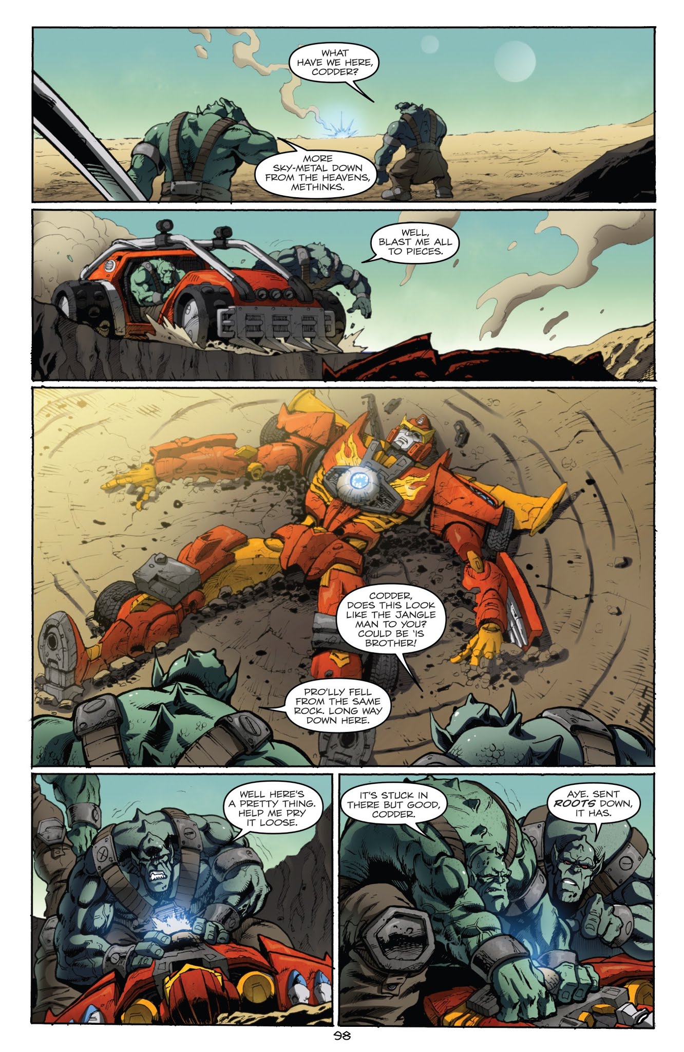 Read online Transformers: The IDW Collection comic -  Issue # TPB 8 (Part 1) - 92