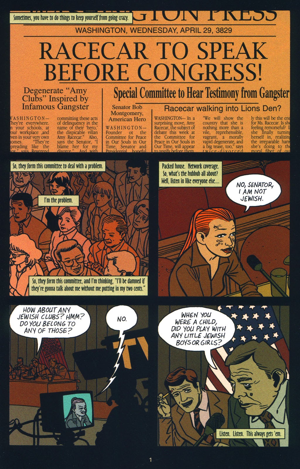 Read online Amy Racecar comic -  Issue #1 - 3