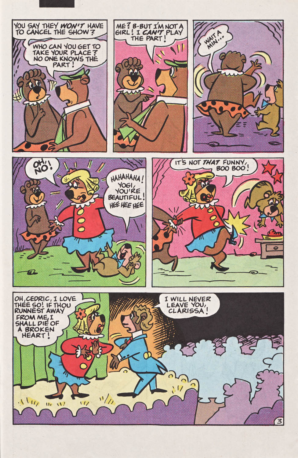 Read online Yogi Bear (1992) comic -  Issue #3 - 14