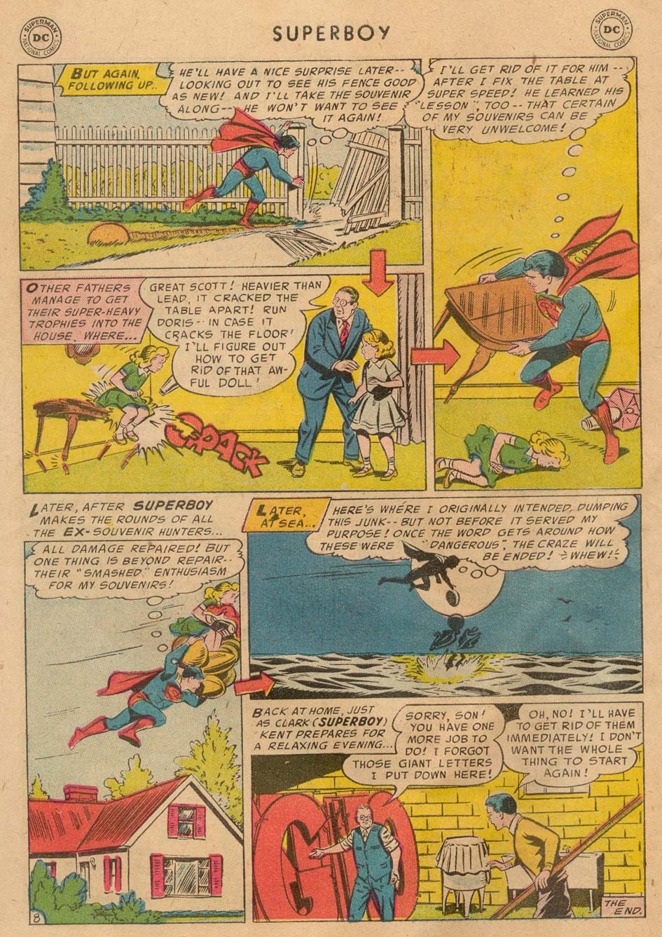 Read online Superboy (1949) comic -  Issue #43 - 9