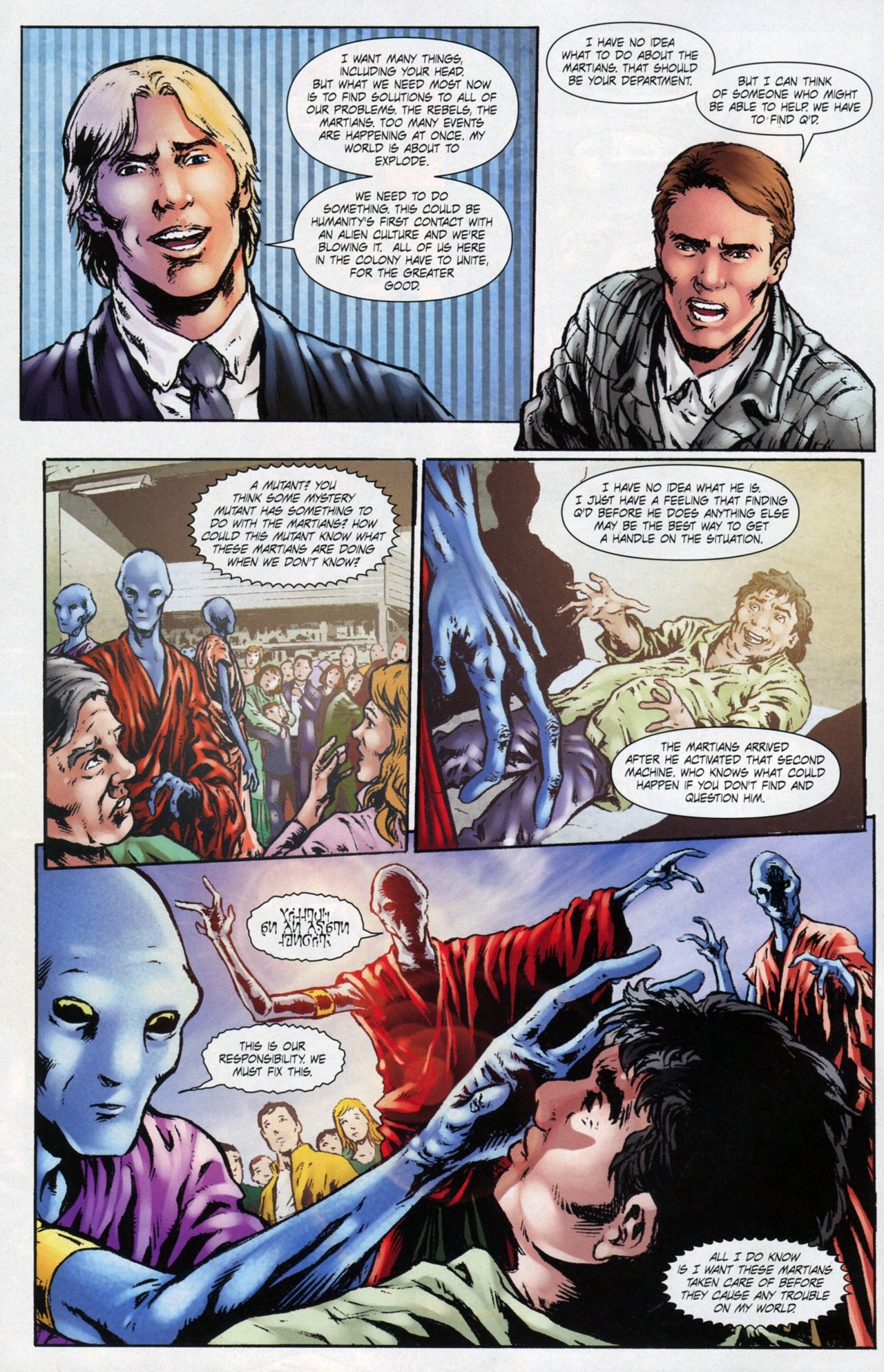 Read online Total Recall comic -  Issue #3 - 12