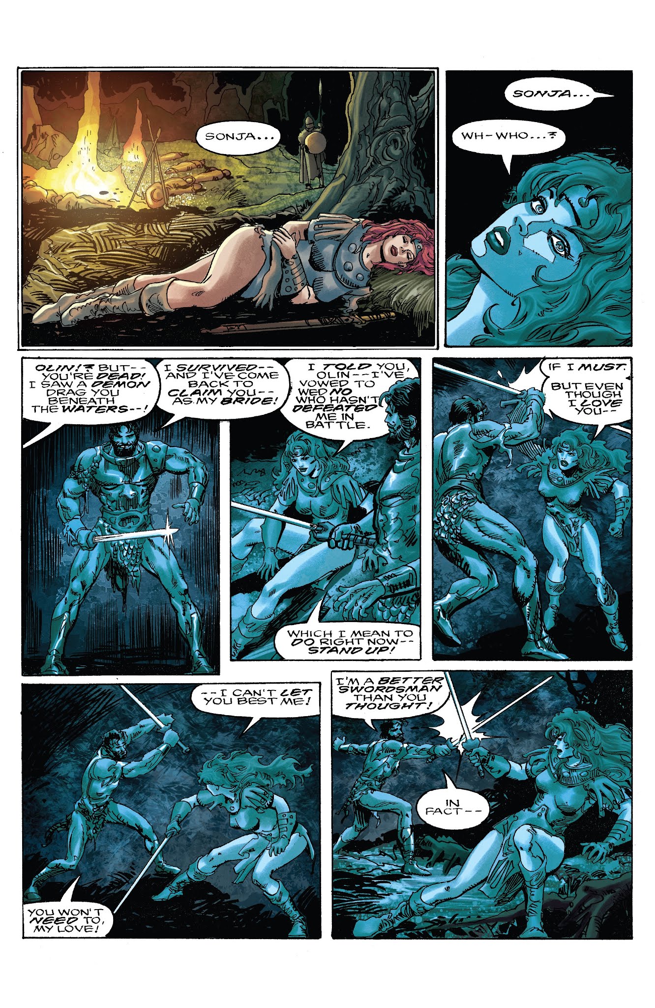 Read online The Further Adventures of Red Sonja comic -  Issue # TPB 1 (Part 2) - 100